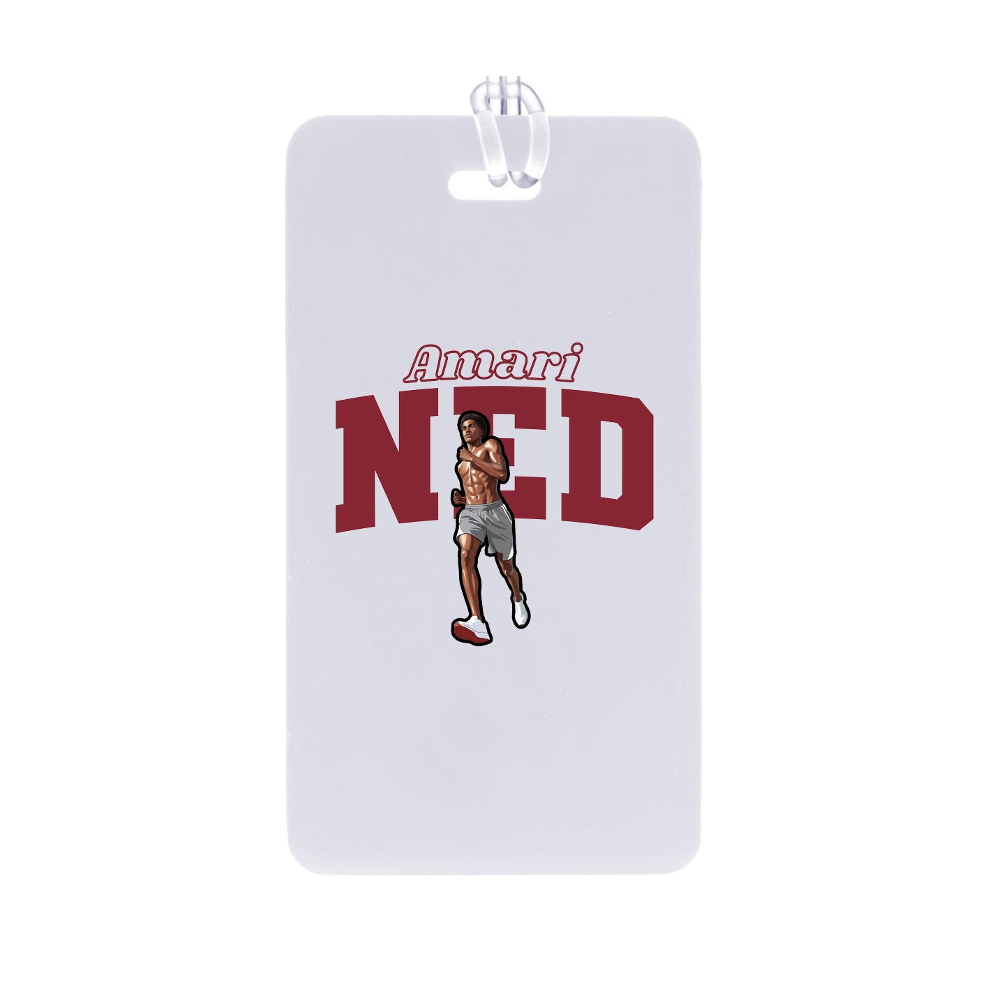 Bag Tag — Name Arch in Classic