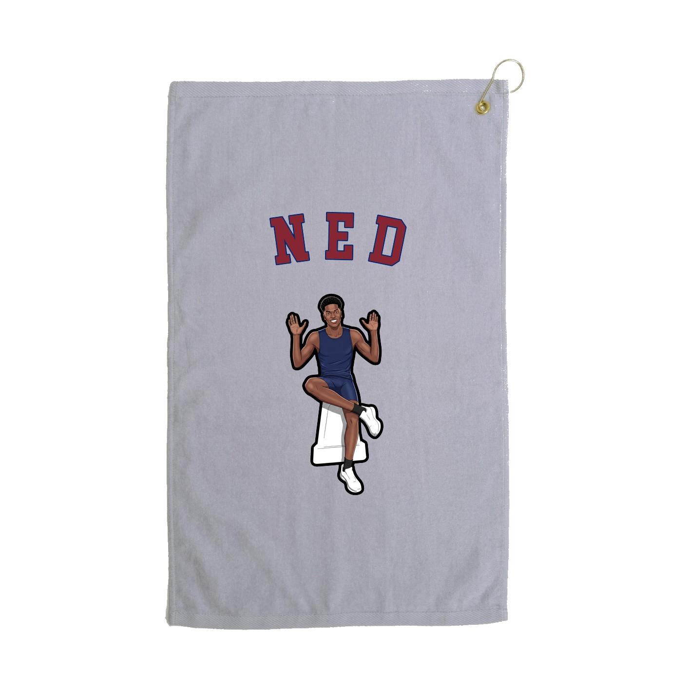 Golf Towel — Shirsey Arch in Grey