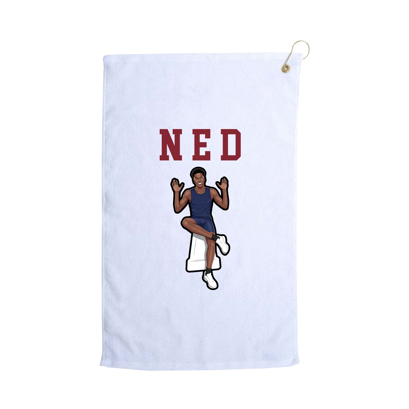 Golf Towel — Shirsey in White