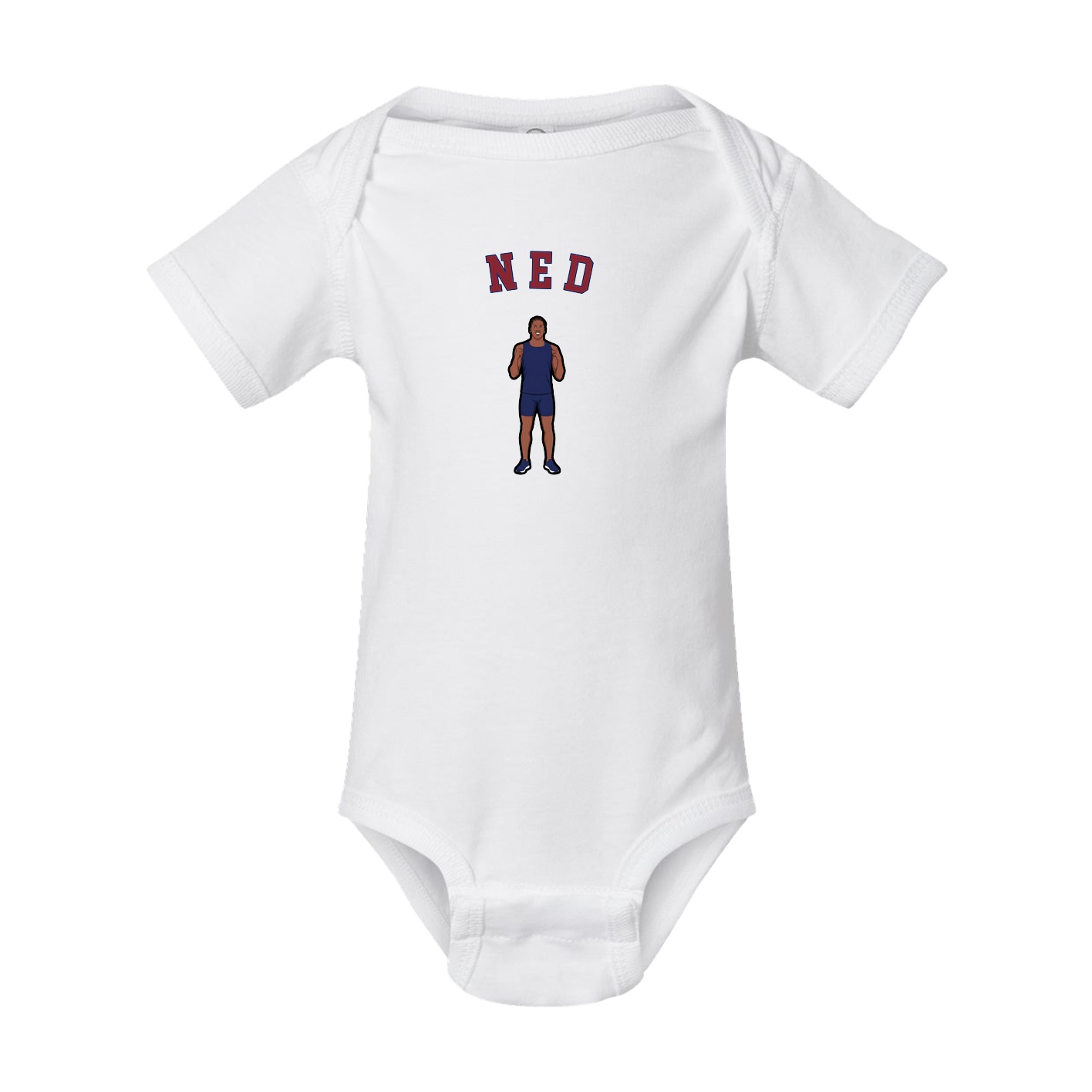 Baby Onesie — Shirsey Arch in White