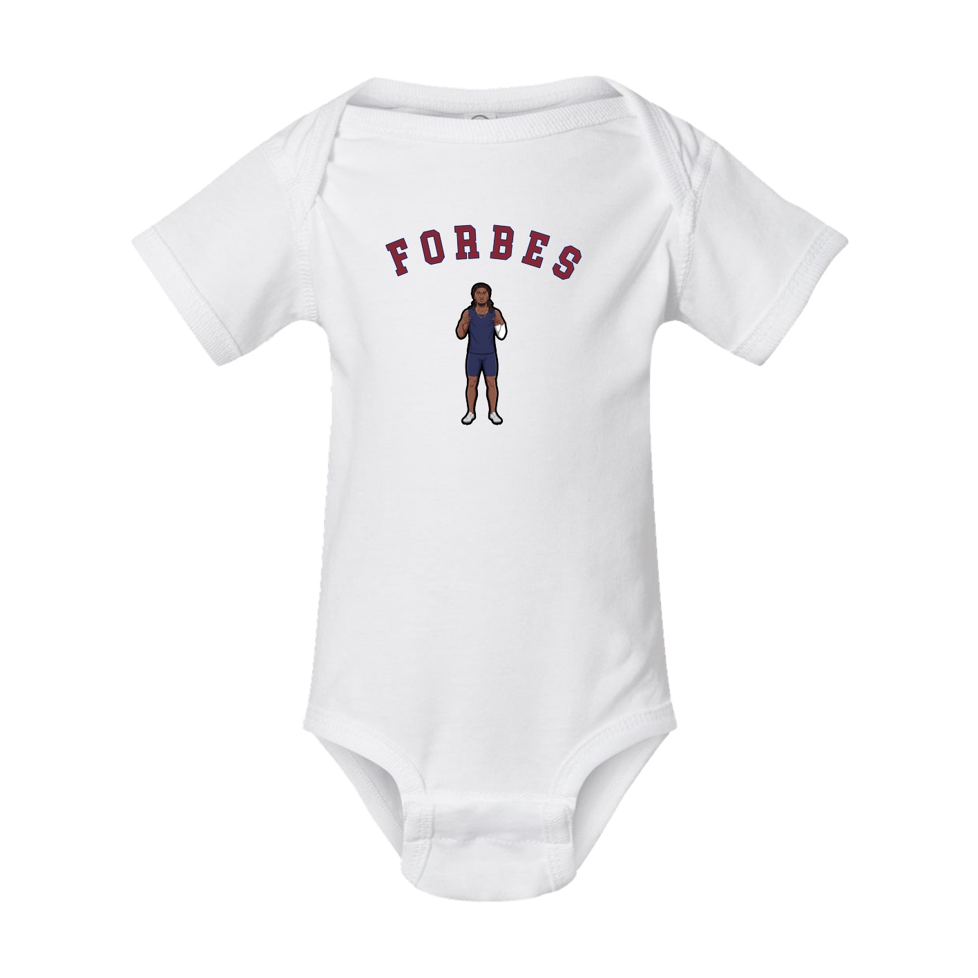 Baby Onesie — Shirsey Arch in White