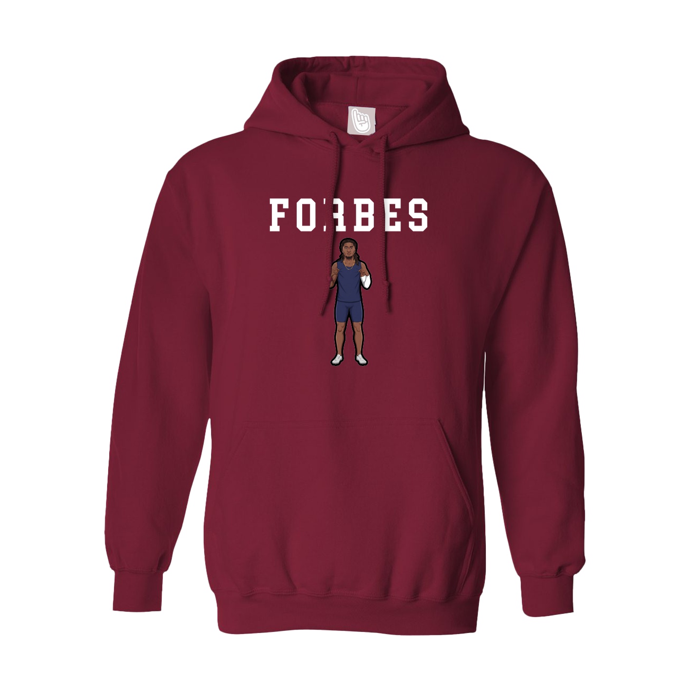 Hoodie — Shirsey in Cardinal