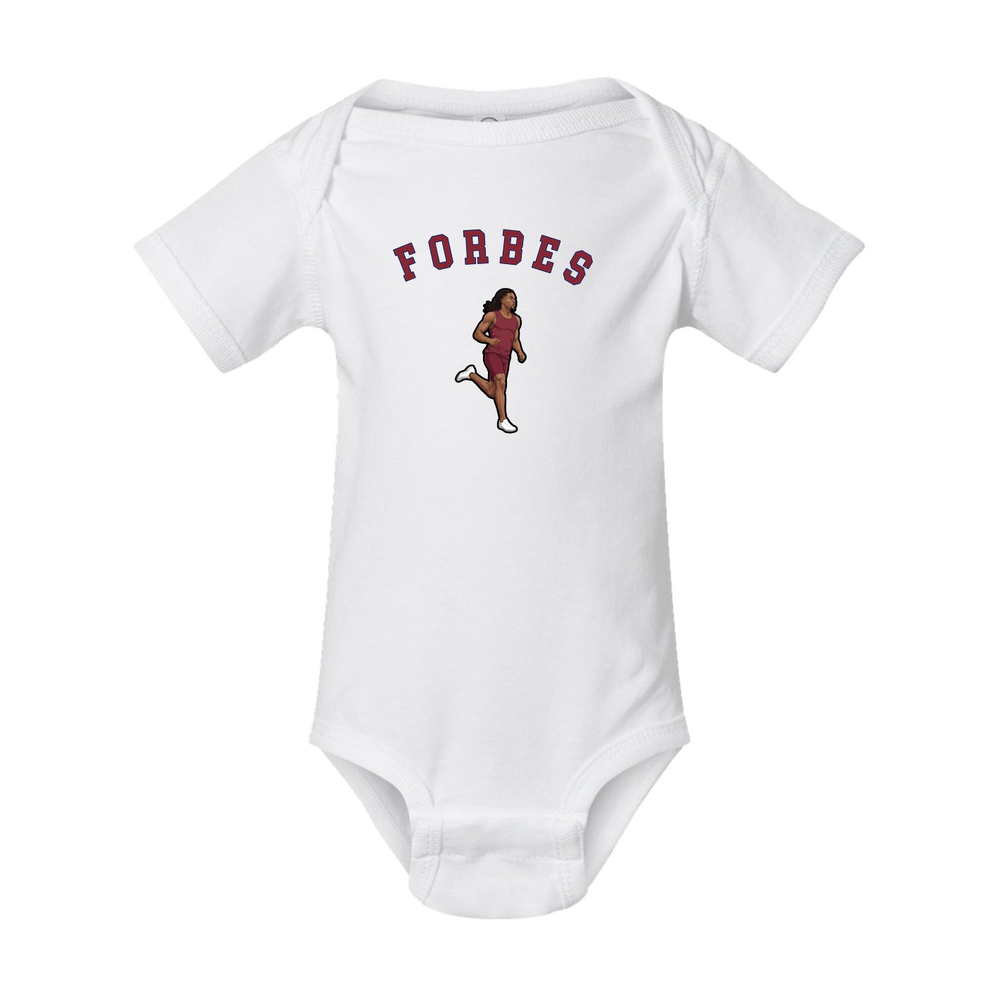 Baby Onesie — Shirsey Arch in White