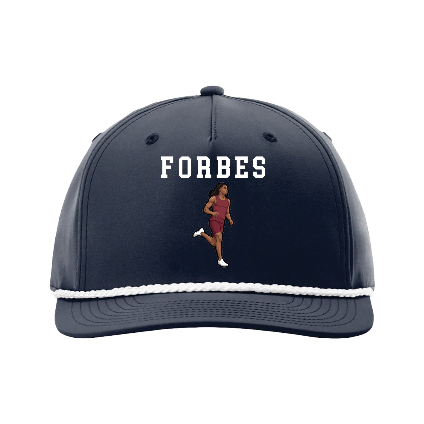 Five-Panel Classic Rope Cap — Shirsey in Navy