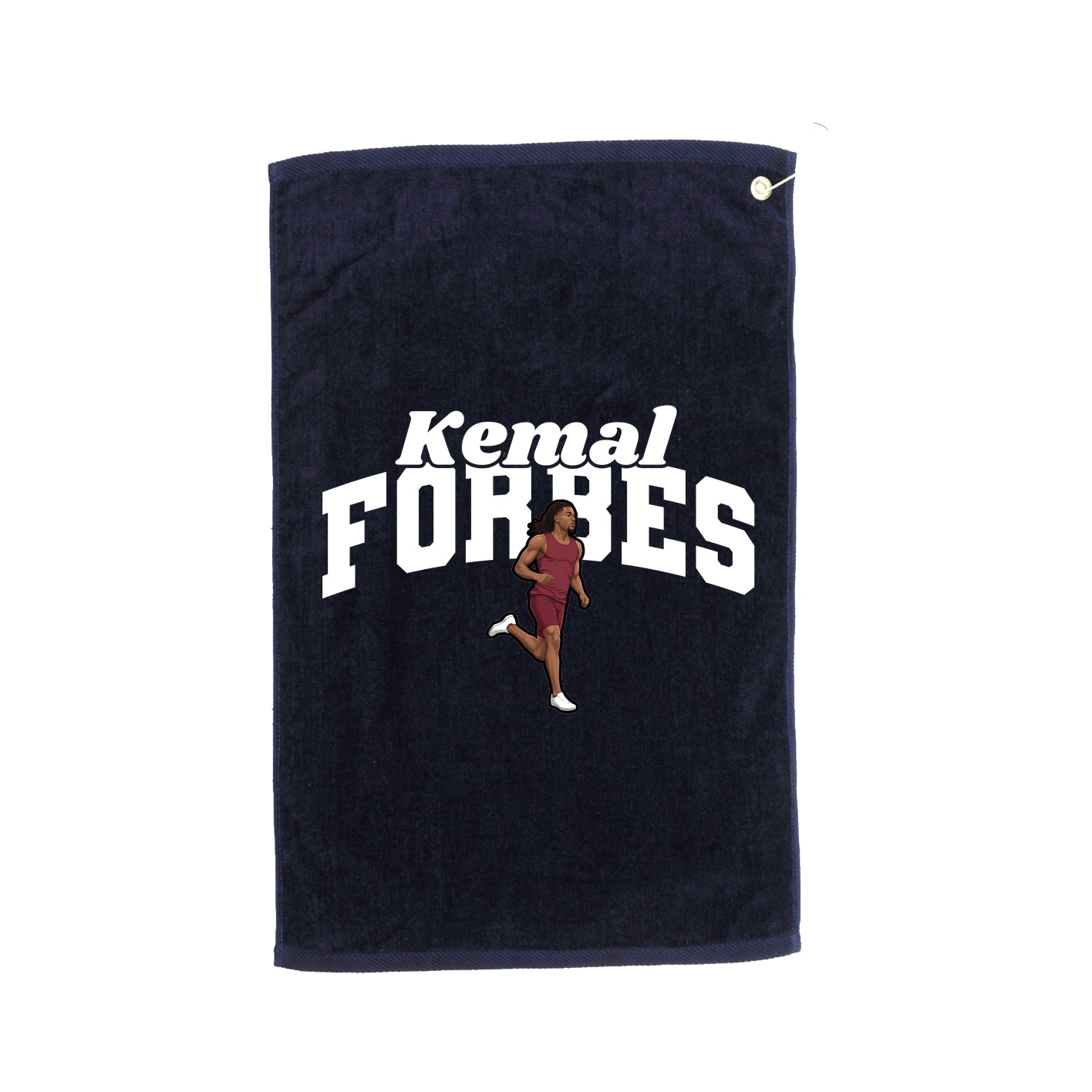 Golf Towel — Signature Arch in Navy