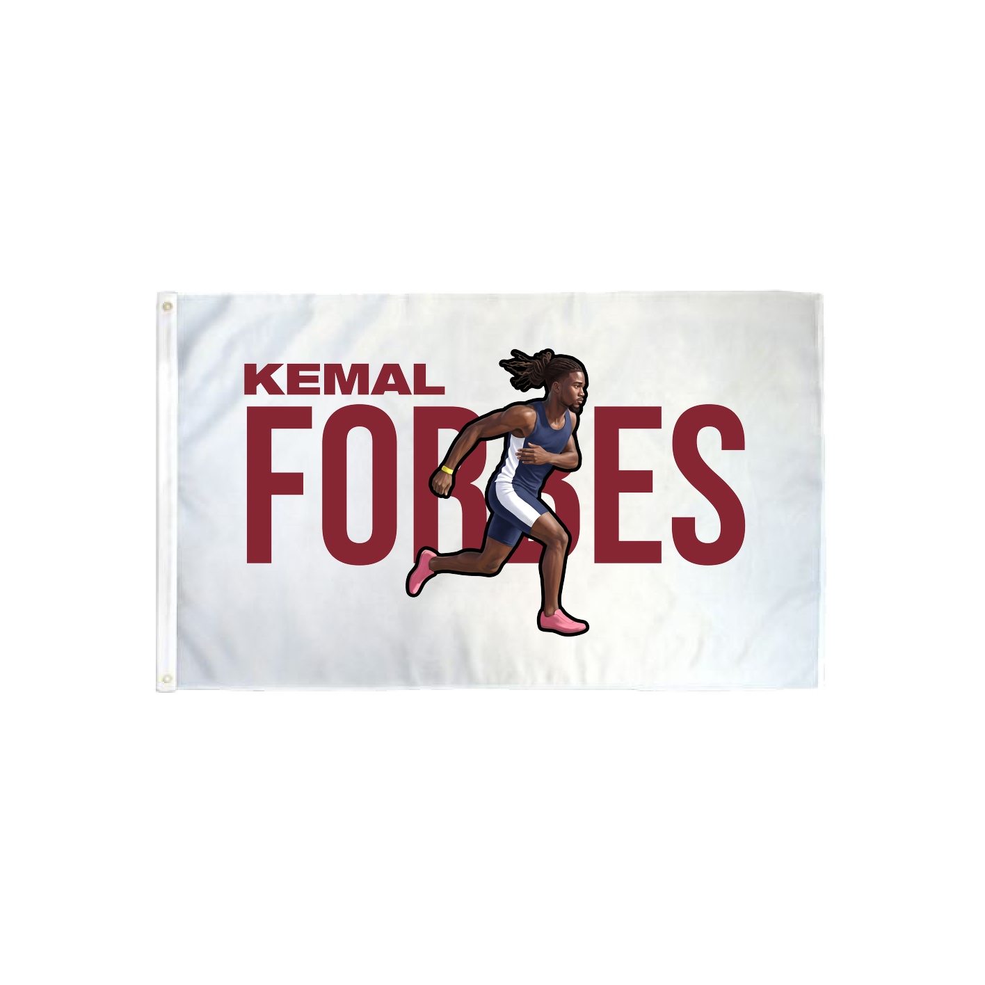 3x5 Flag — Player Name in Classic