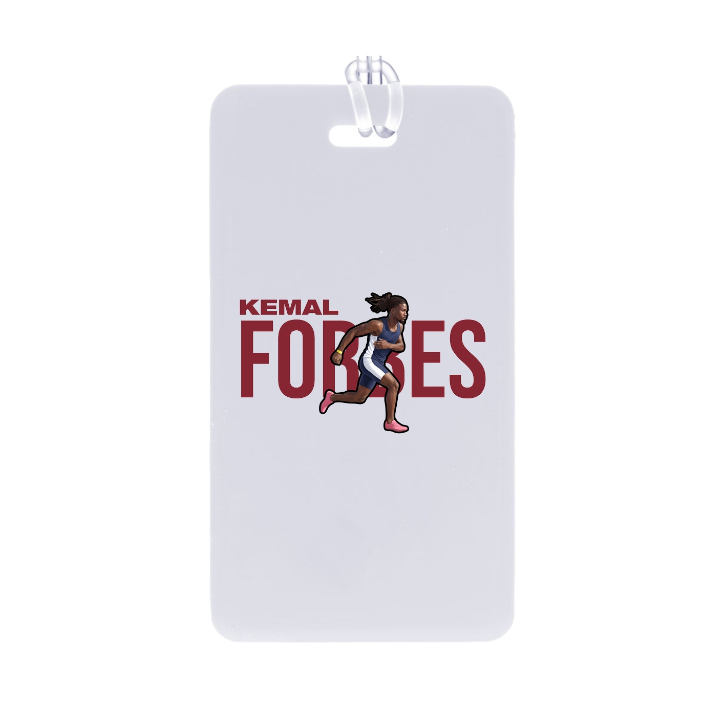 Bag Tag — Player Name in Classic