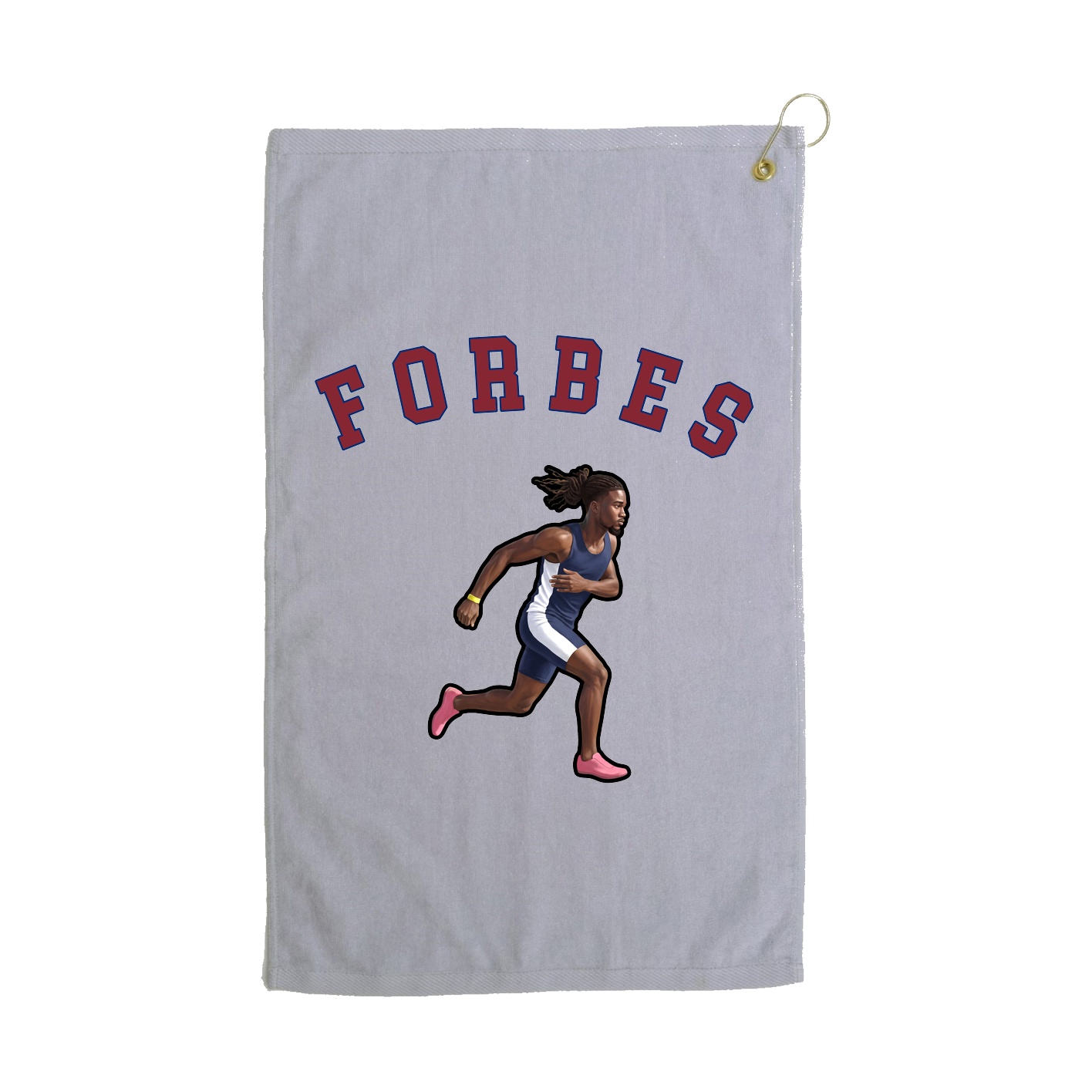 Golf Towel — Shirsey Arch in Grey