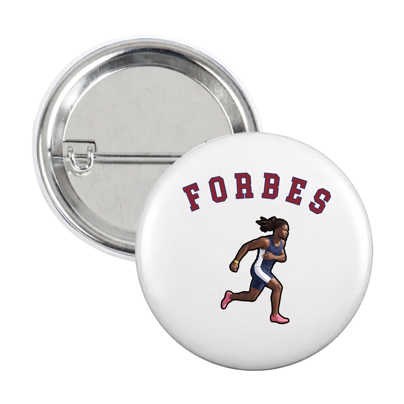 Game Day Button — Shirsey Arch in White