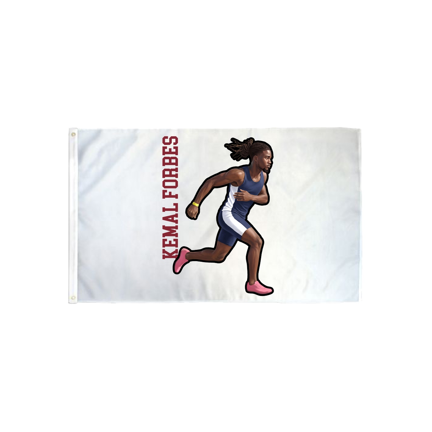 3x5 Flag — Name Vertical in Classic