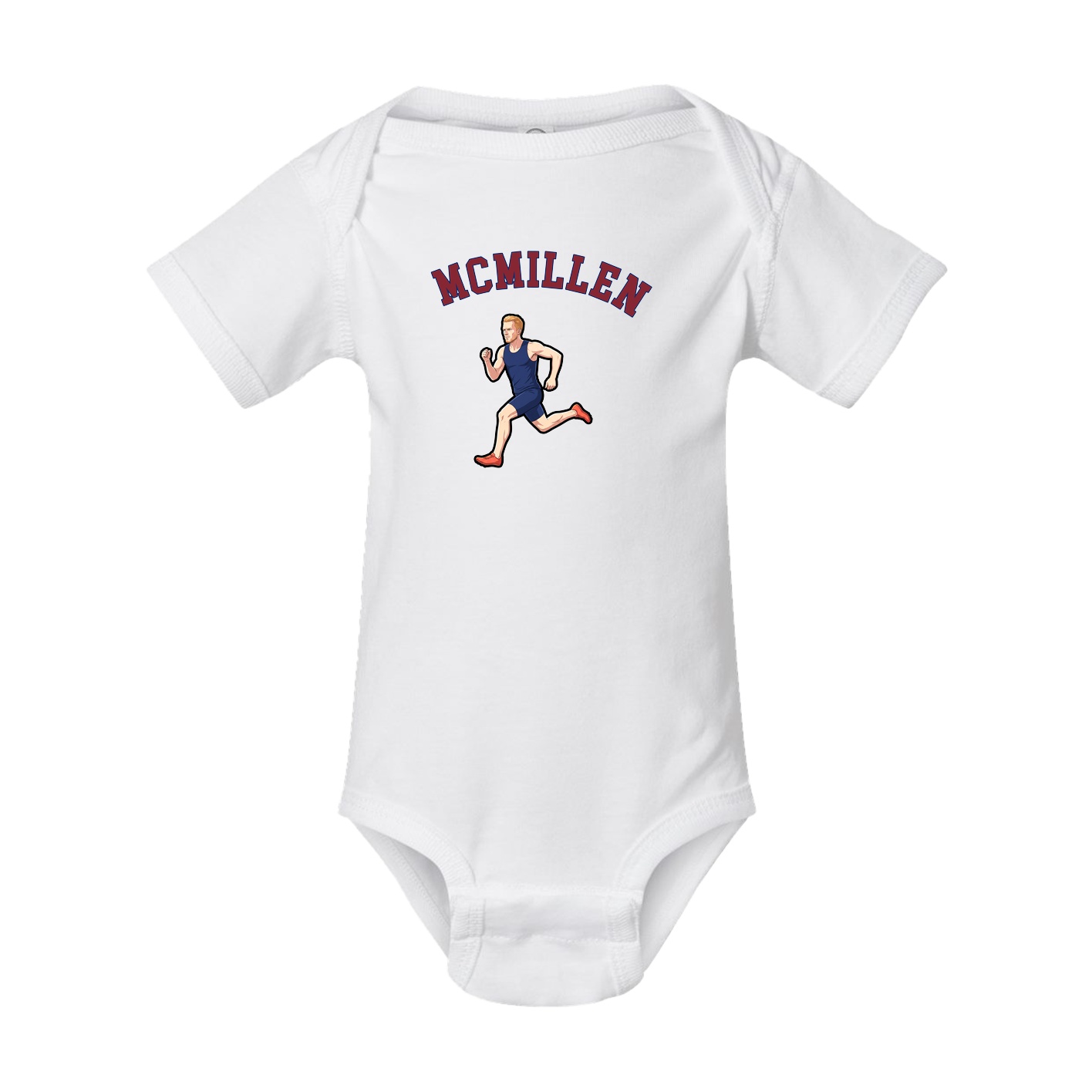 Baby Onesie — Shirsey Arch in White