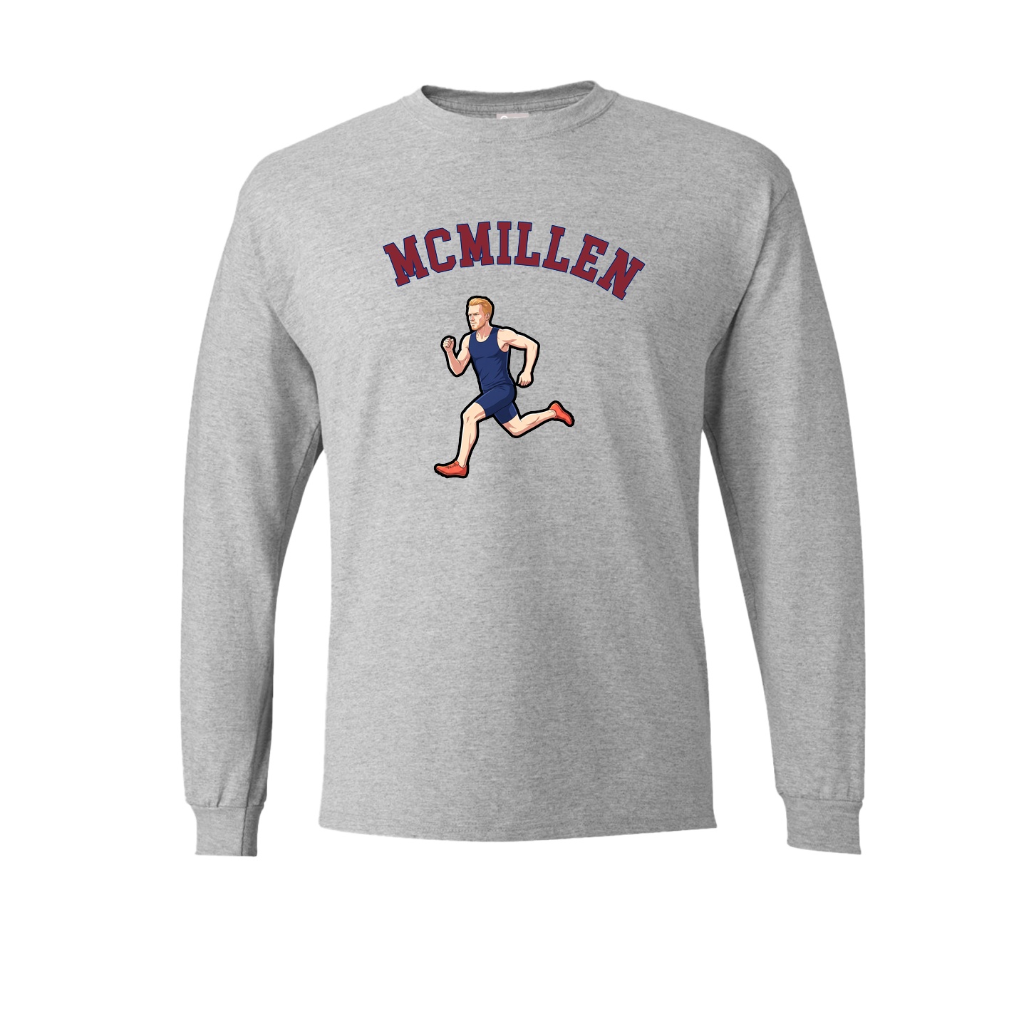 Long Sleeve Tee — Shirsey Arch in Grey