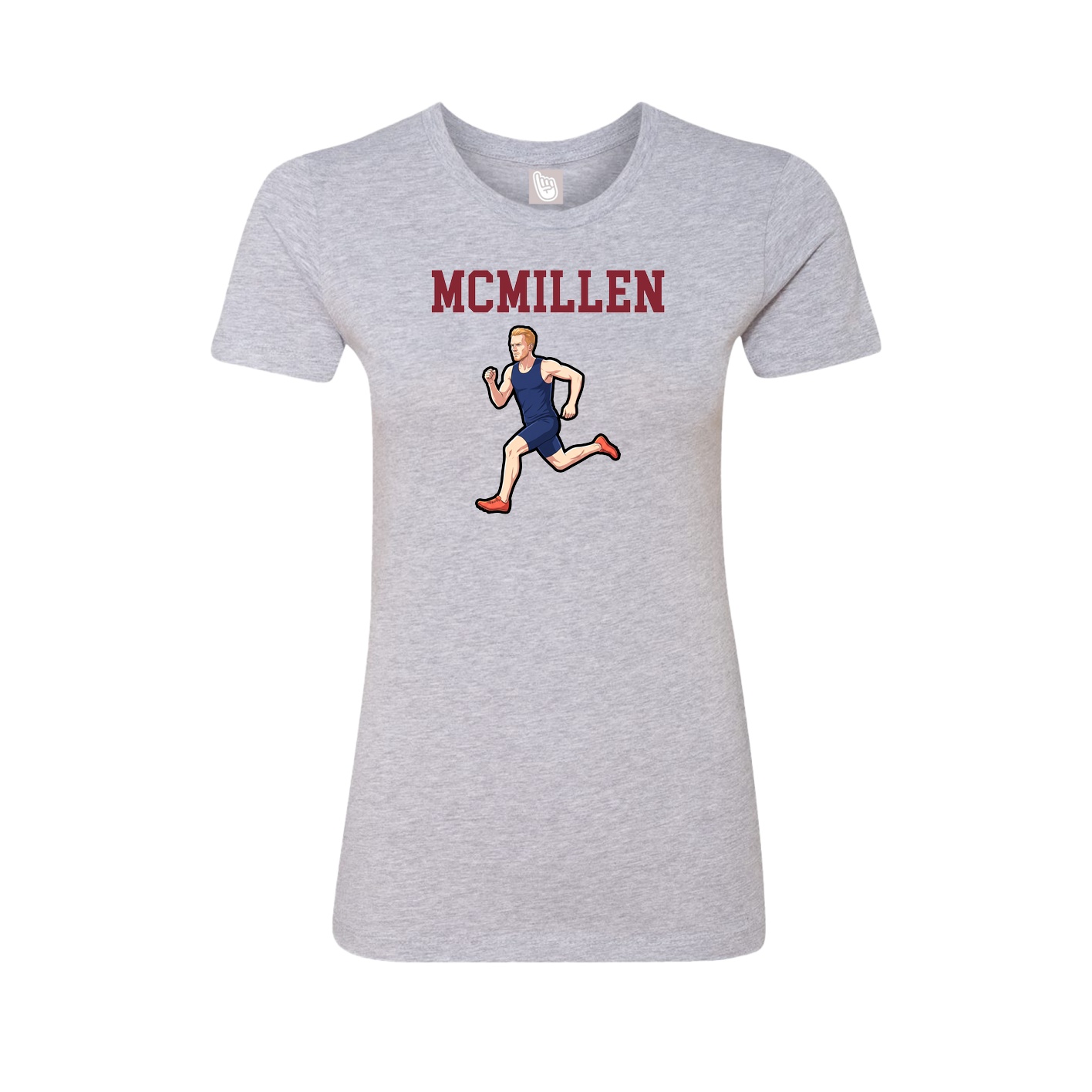 Fitted Women's Tee — Shirsey in Grey
