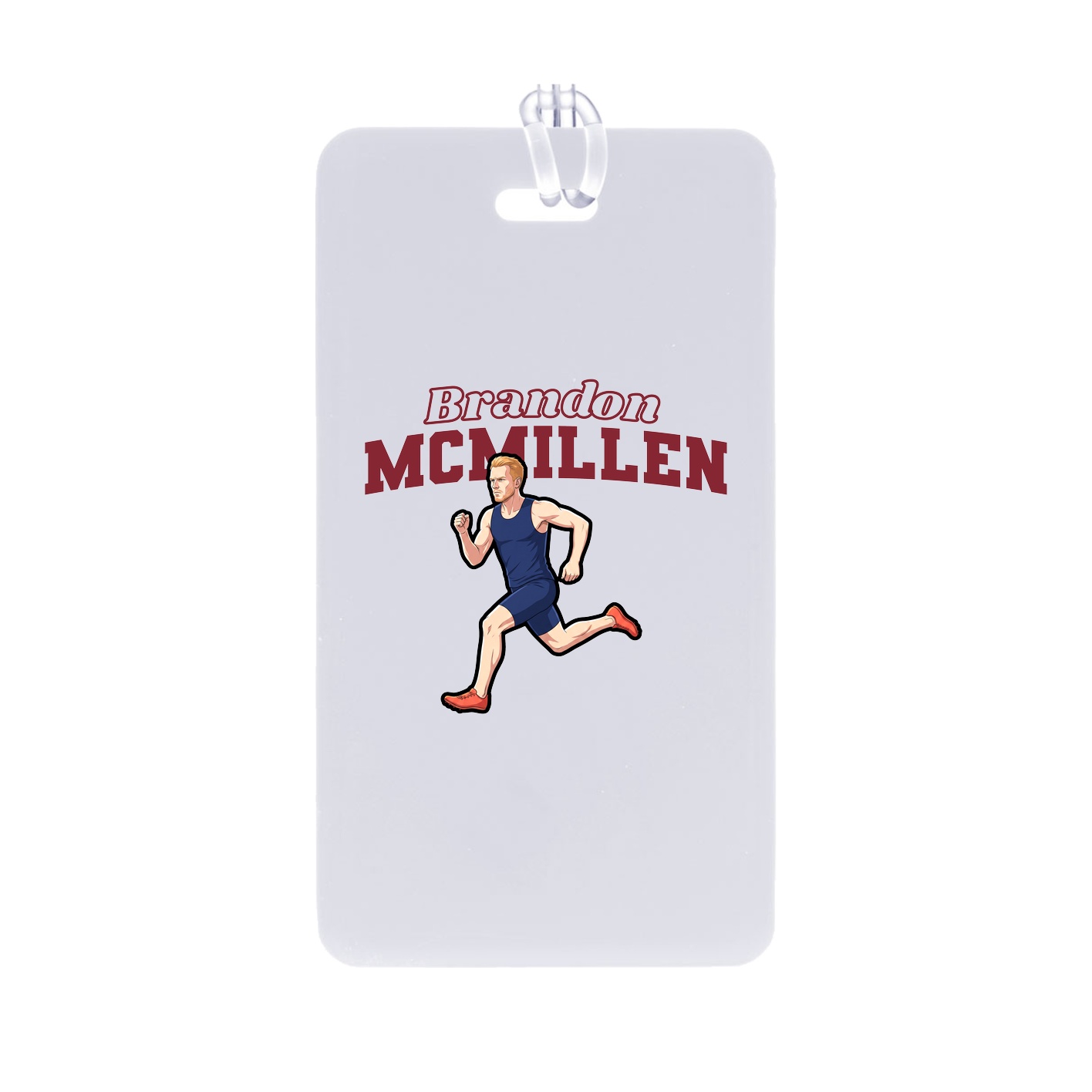 Bag Tag — Name Arch in Classic