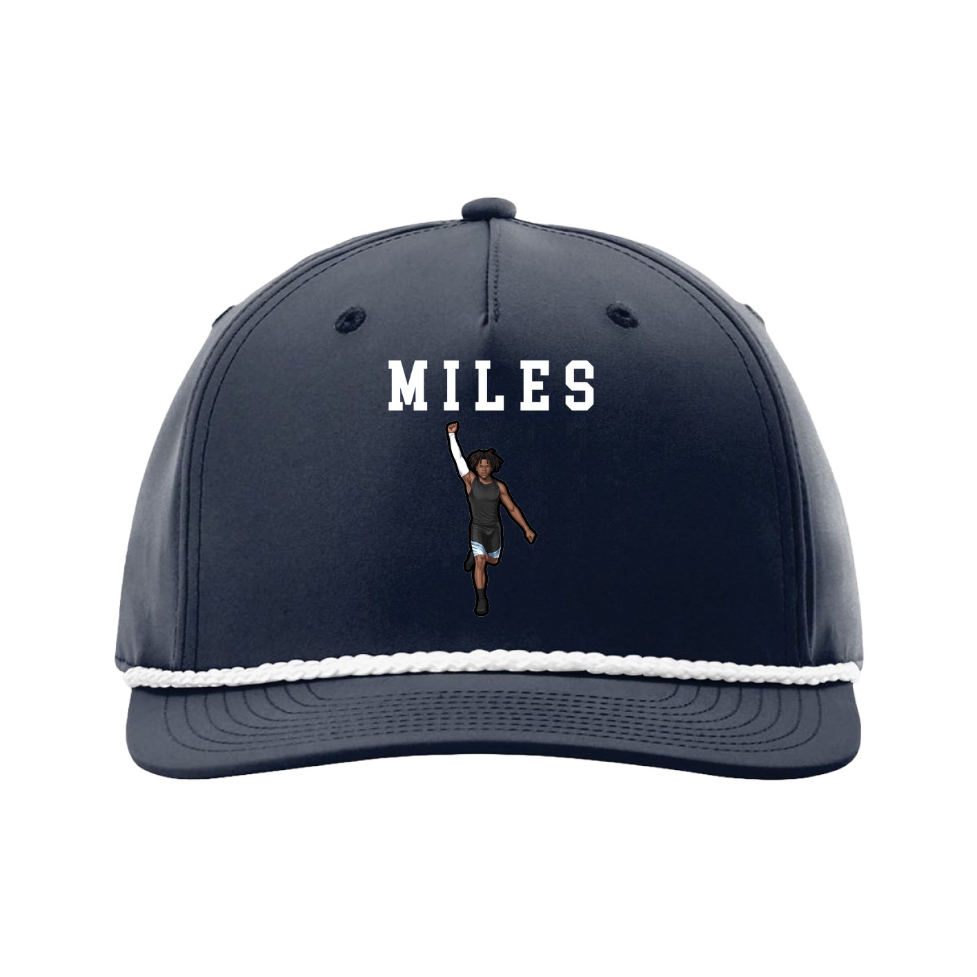 Five-Panel Classic Rope Cap — Shirsey in Navy