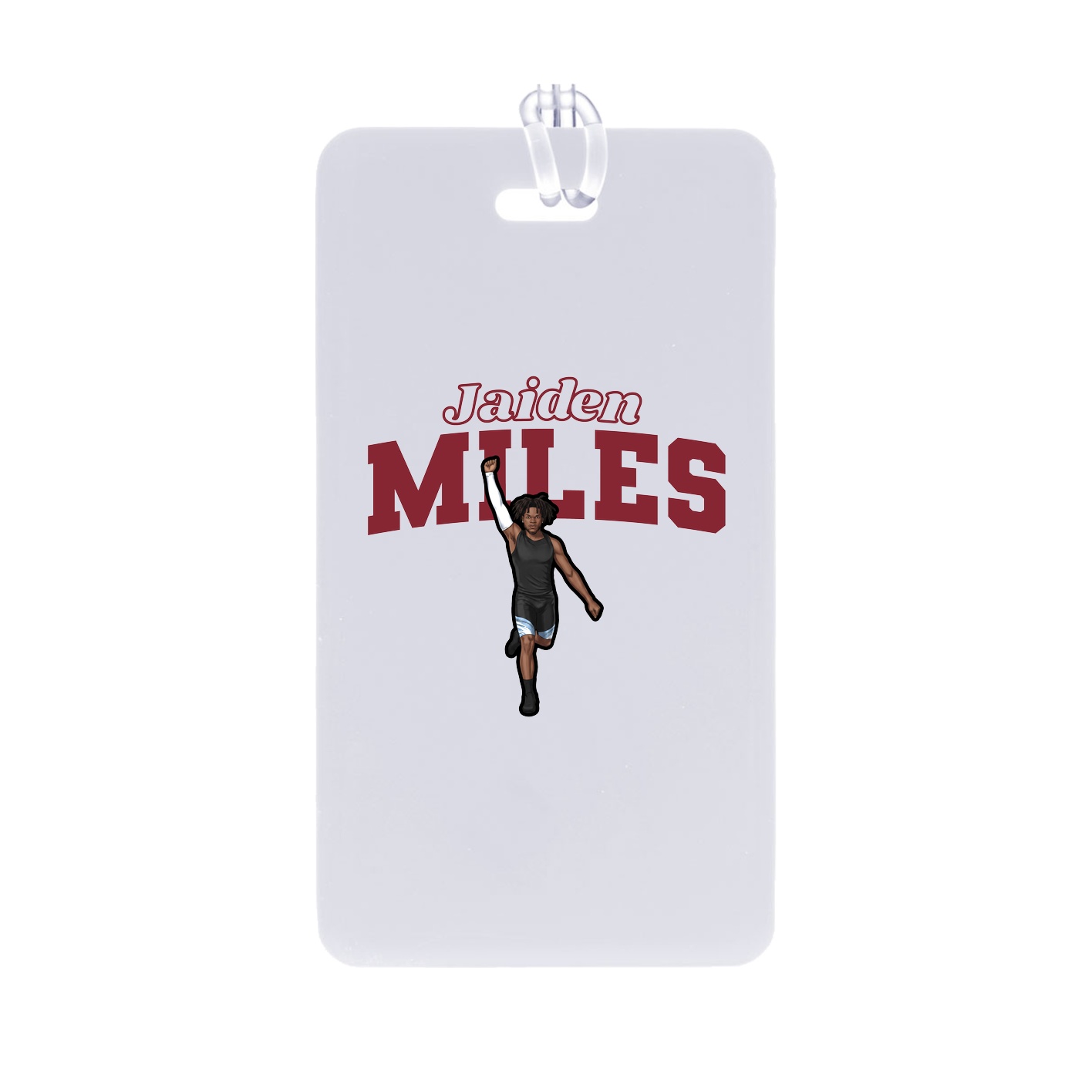 Bag Tag — Name Arch in Classic