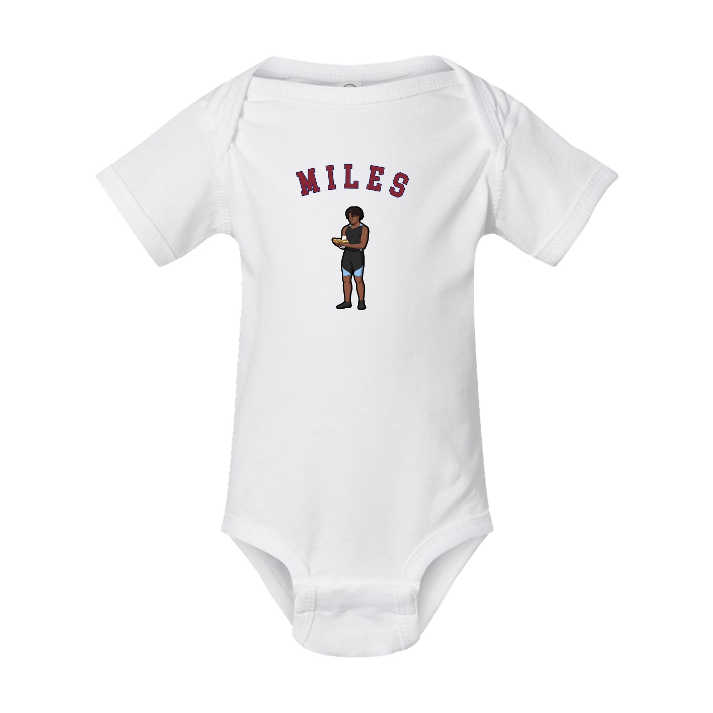 Baby Onesie — Shirsey Arch in White