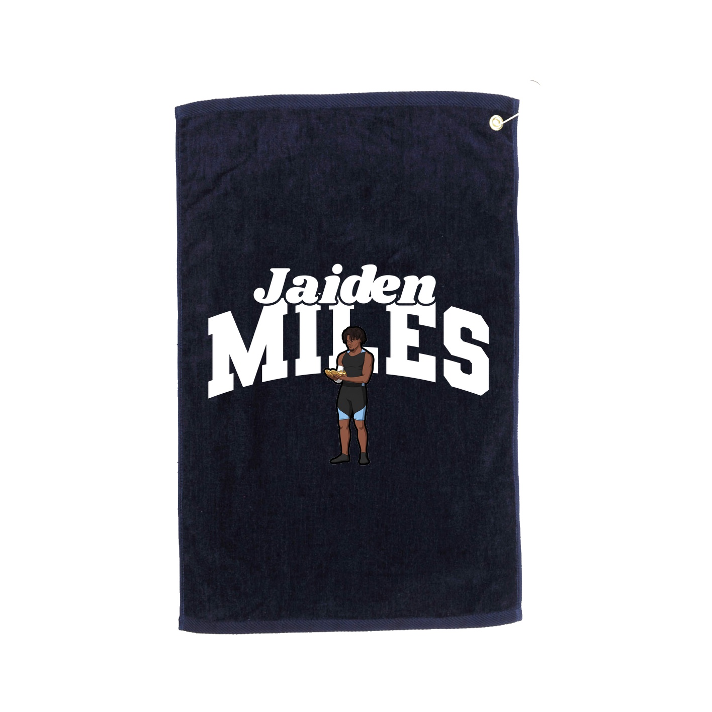 Golf Towel — Signature Arch in Navy