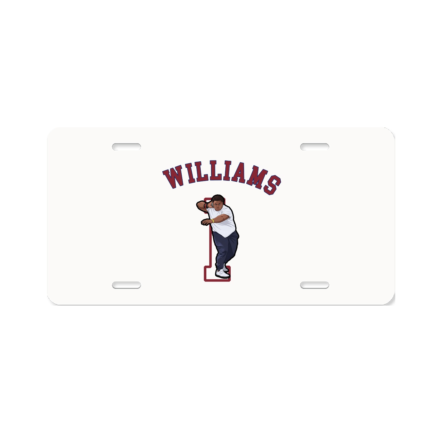 License Plate — Shirsey Arch in Classic