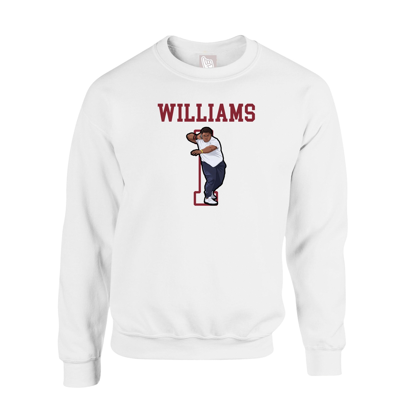 Fleece Crew — Shirsey in White