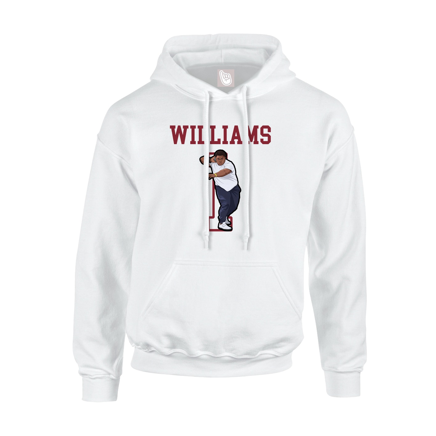 Youth Hoodie — Shirsey in White