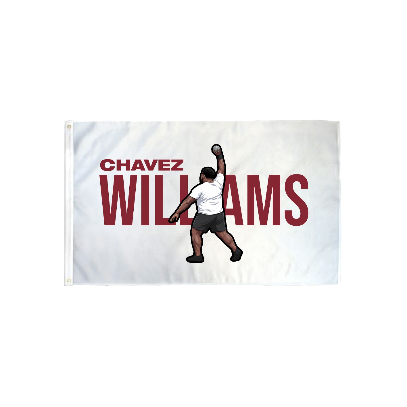 3x5 Flag — Player Name in Classic