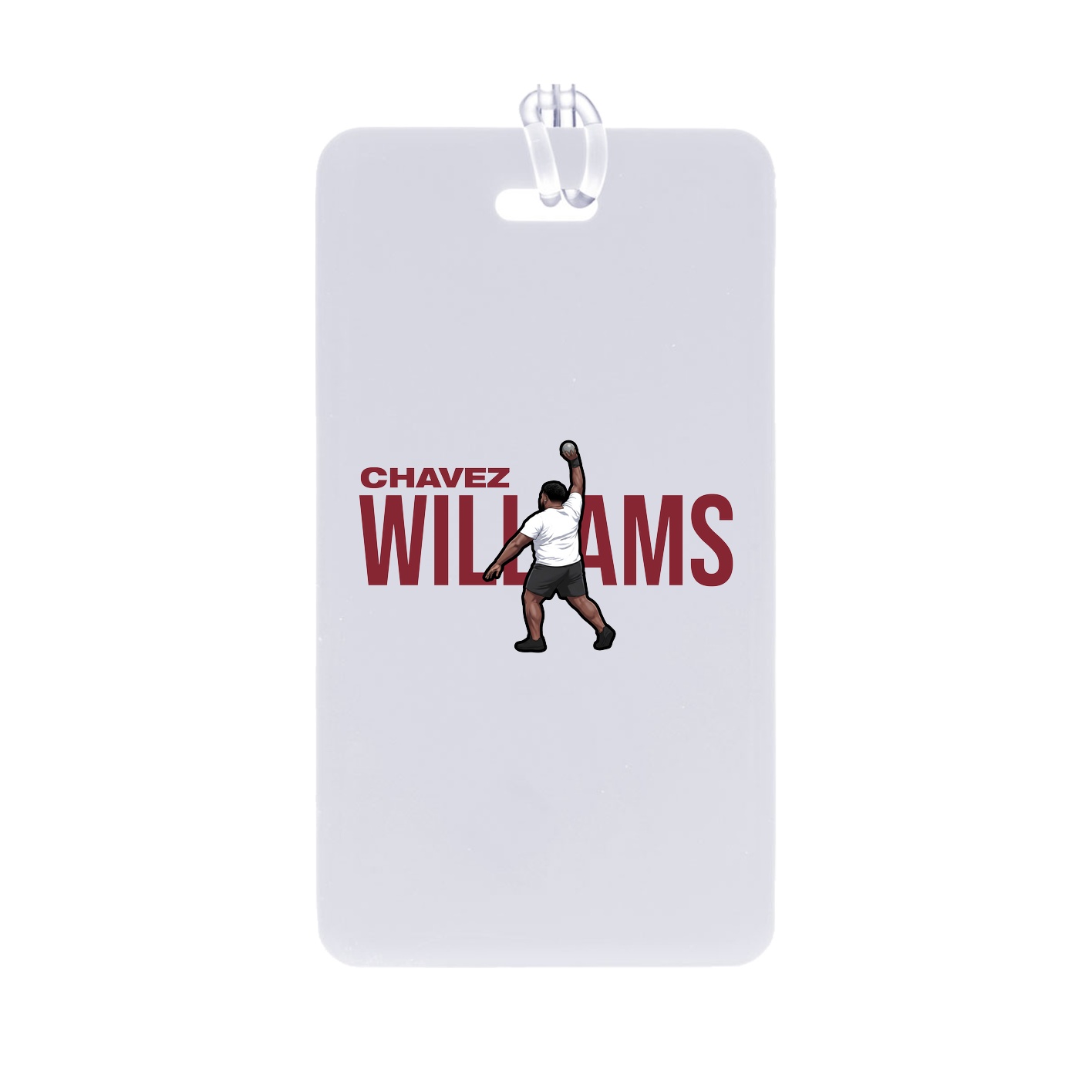 Bag Tag — Player Name in Classic