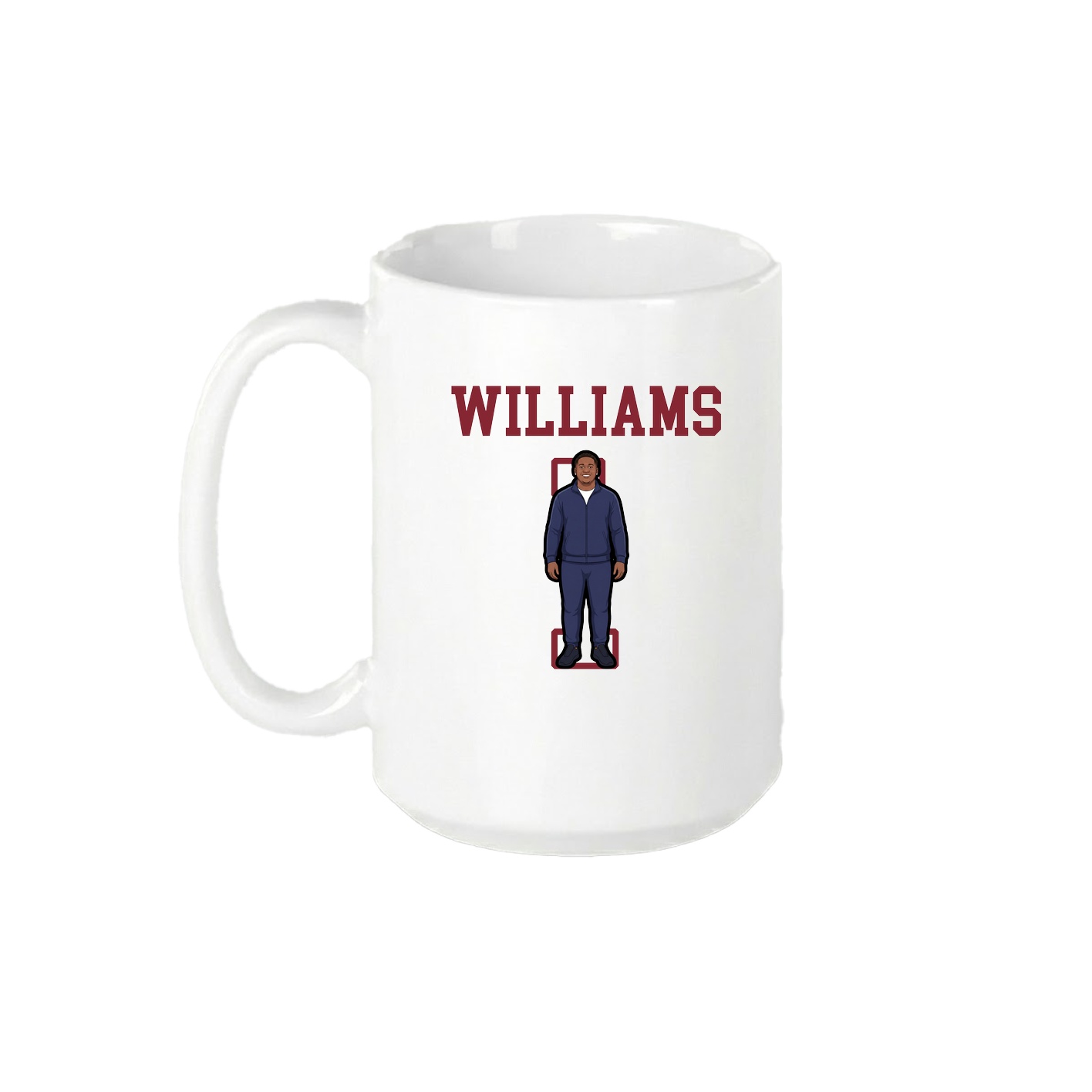 15oz Coffee Mug — Shirsey in White