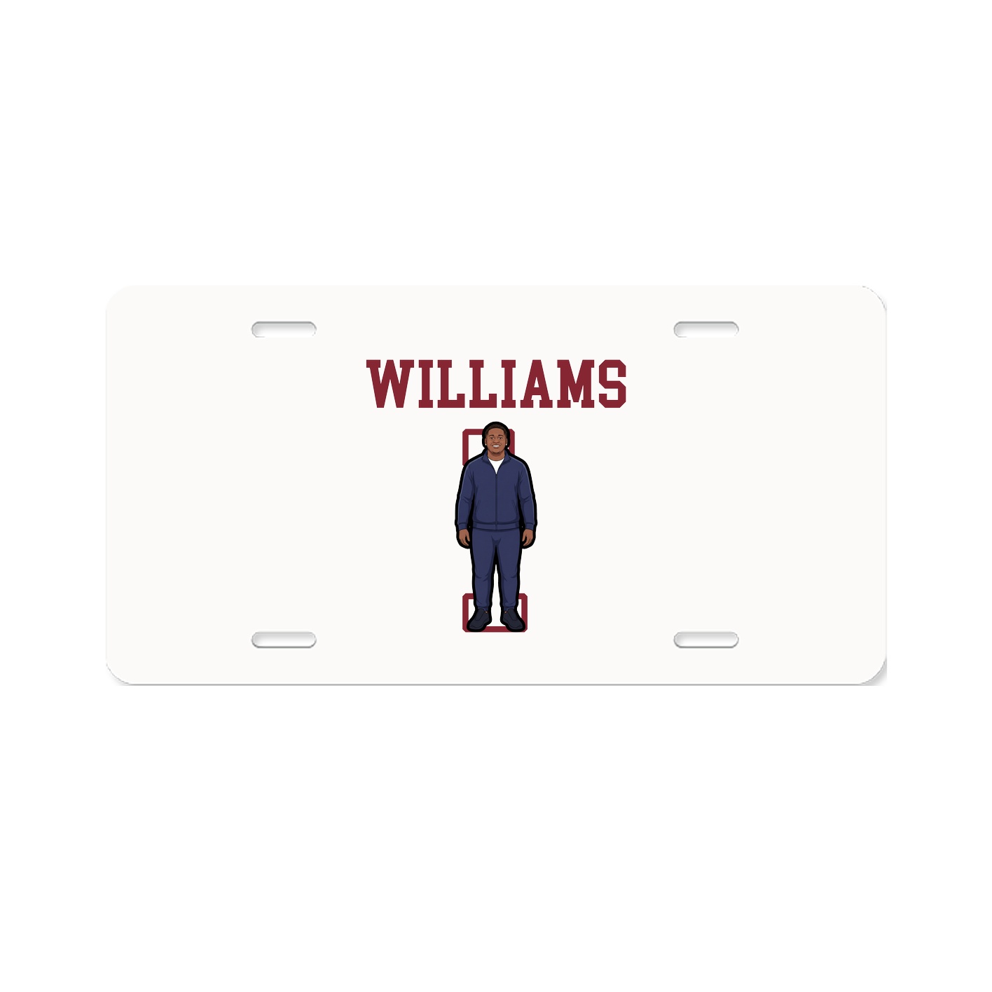 License Plate — Shirsey in Classic