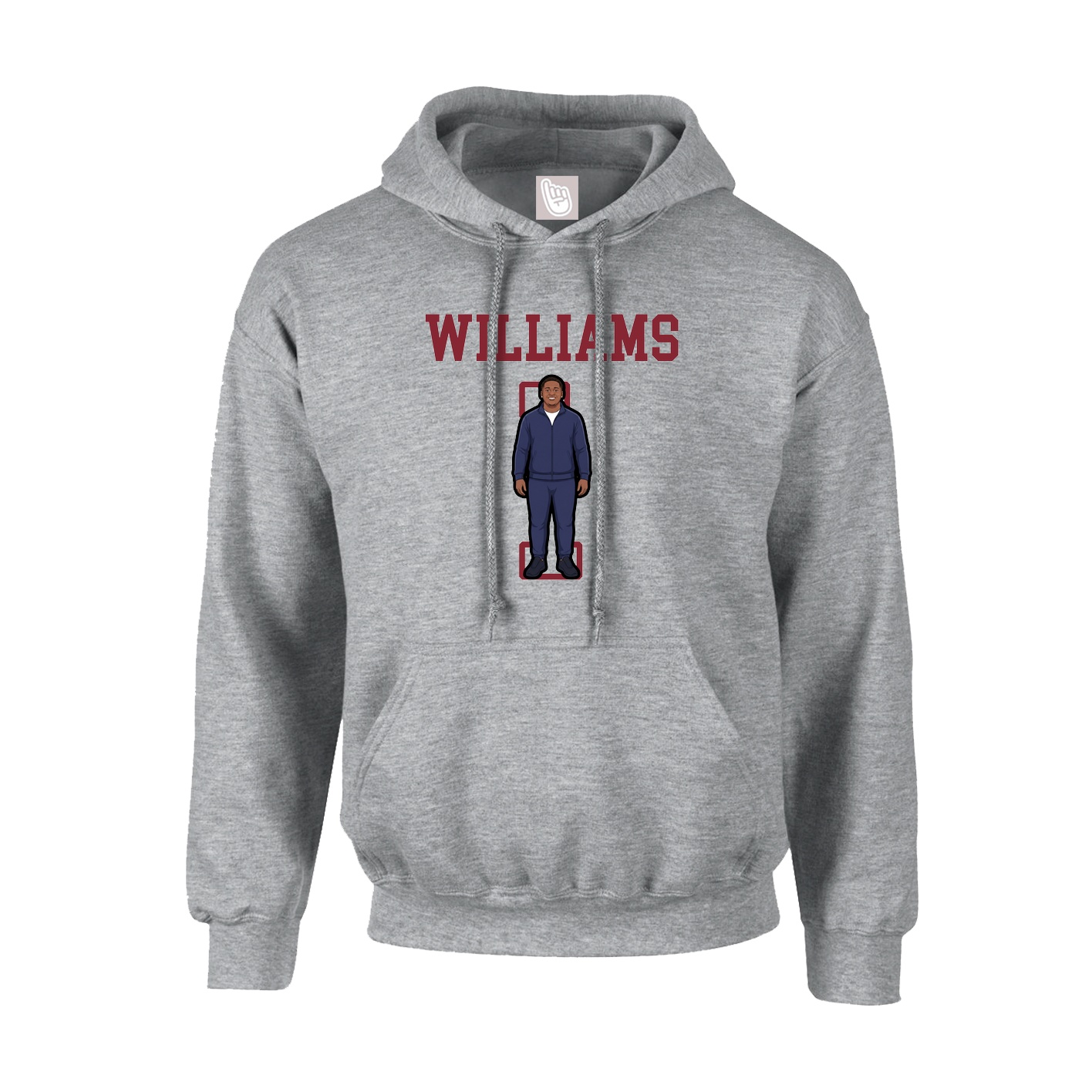 Hoodie — Shirsey in Grey