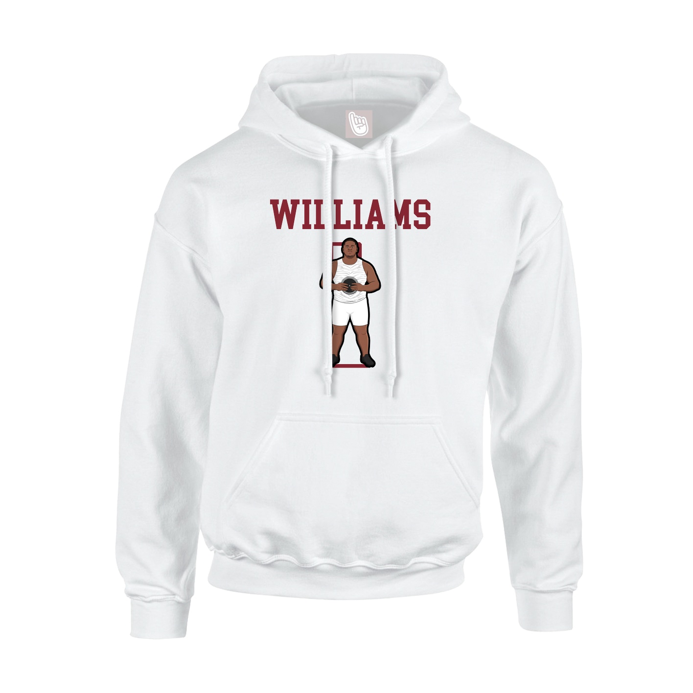 Youth Hoodie — Shirsey in White