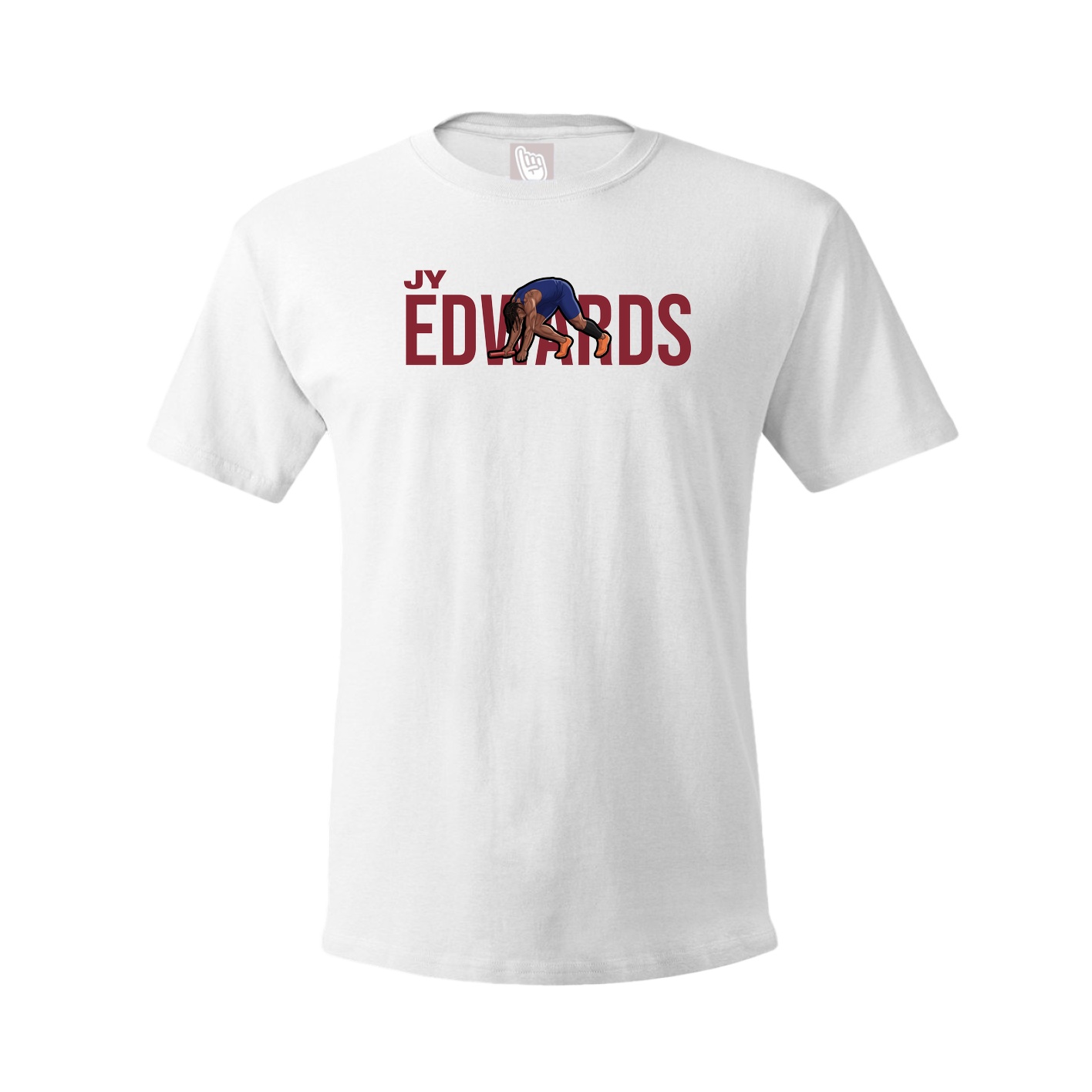 Youth Tee — Player Name in White