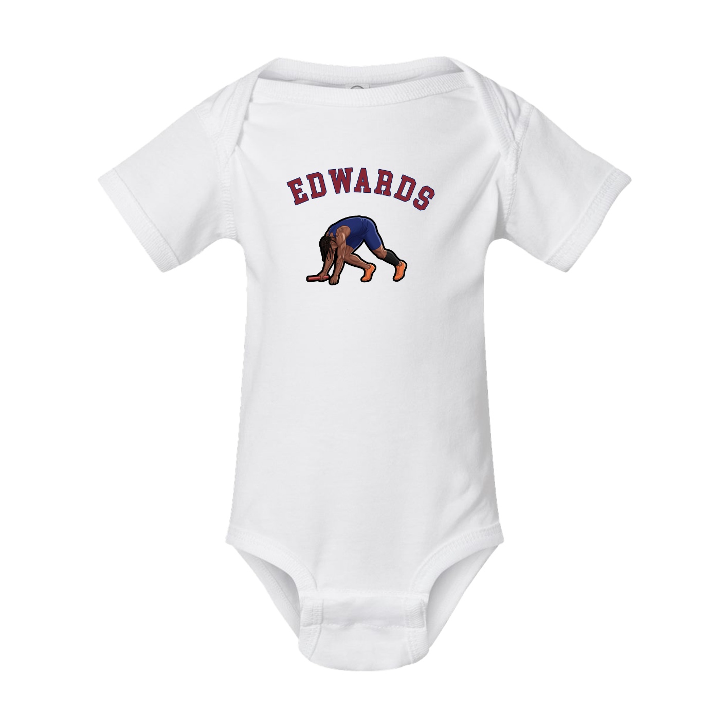 Baby Onesie — Shirsey Arch in White