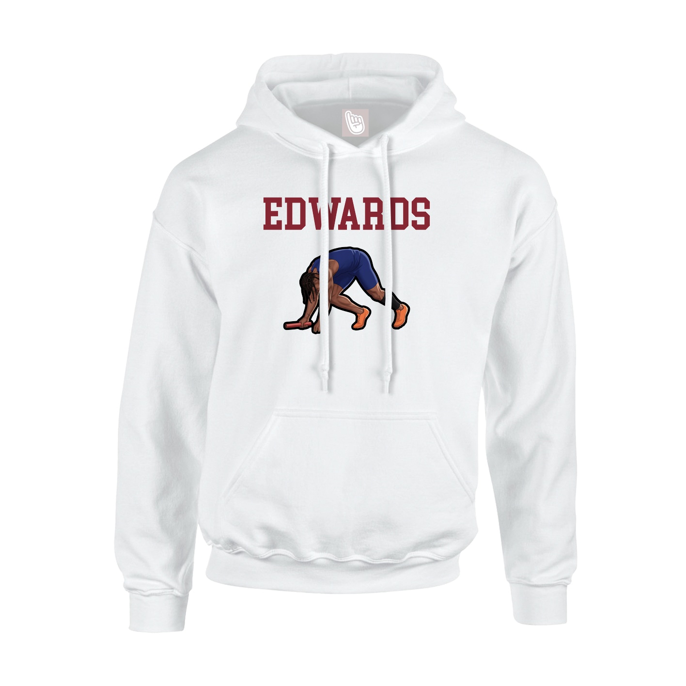 Youth Hoodie — Shirsey in White
