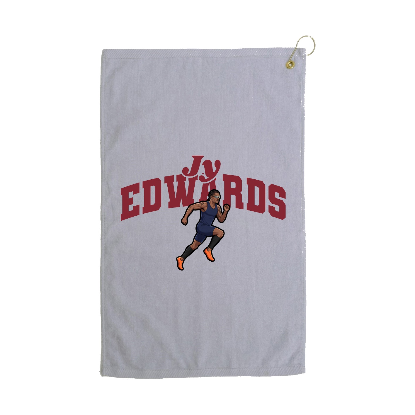 Golf Towel — Signature Arch in Grey