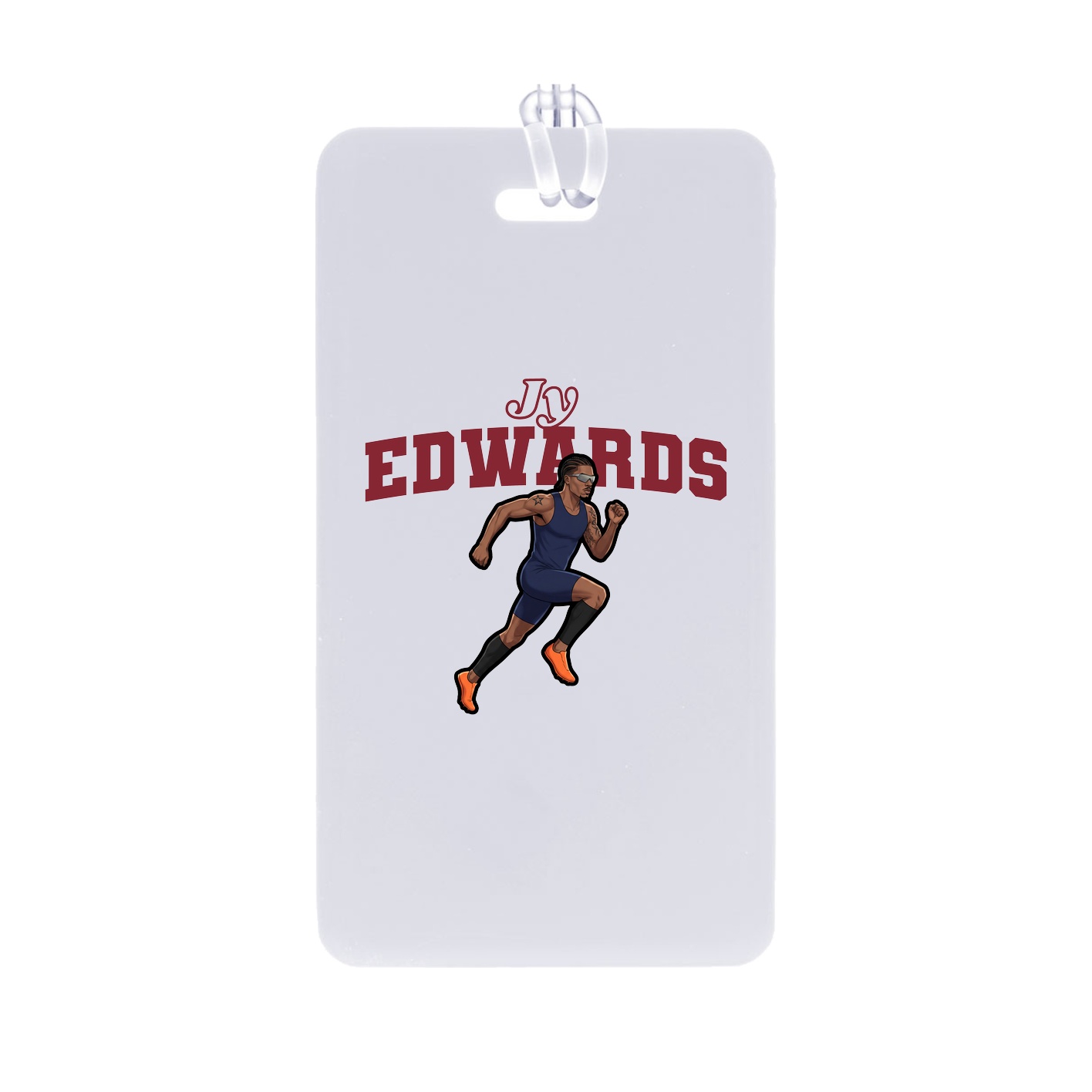 Bag Tag — Name Arch in Classic