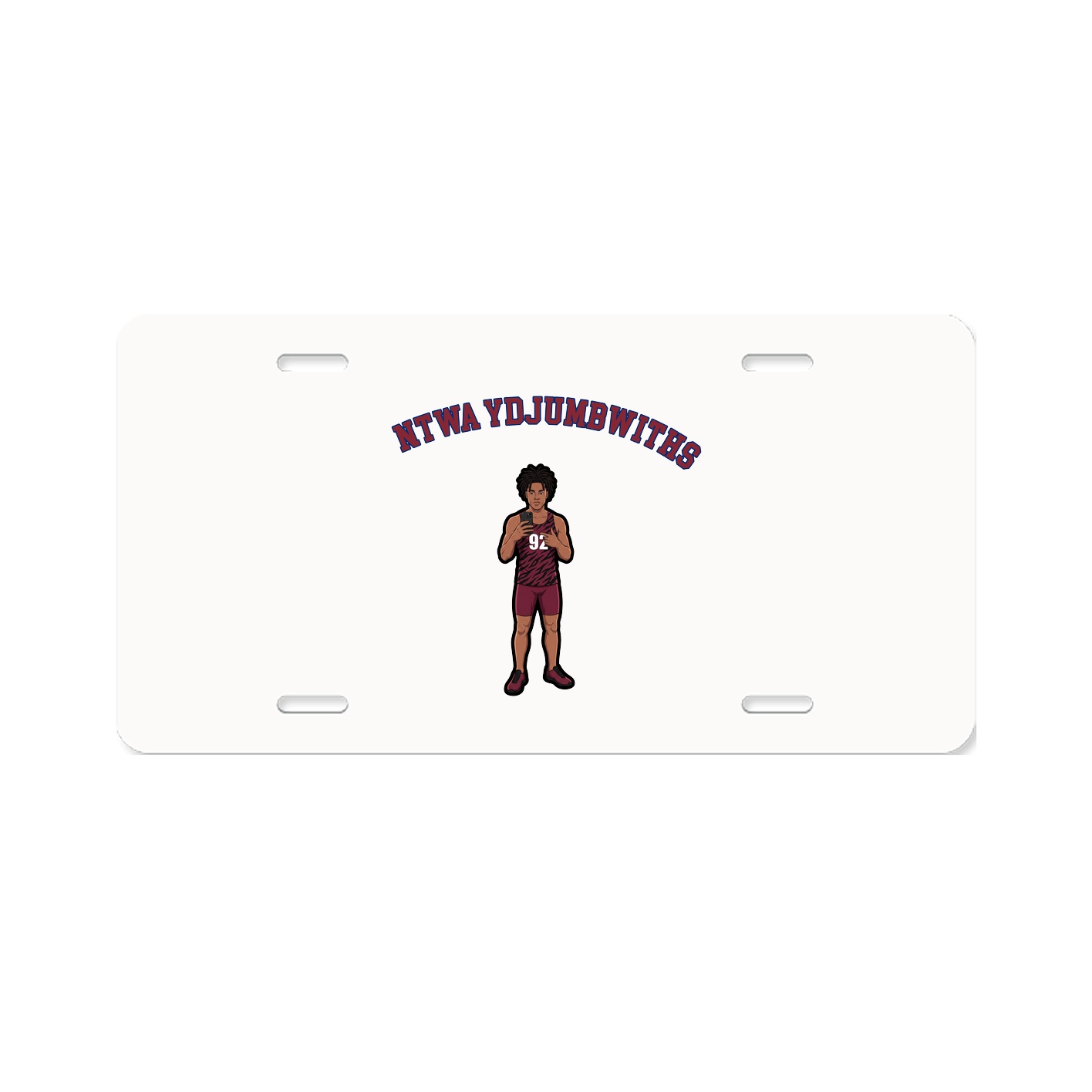 License Plate — Shirsey Arch in Classic