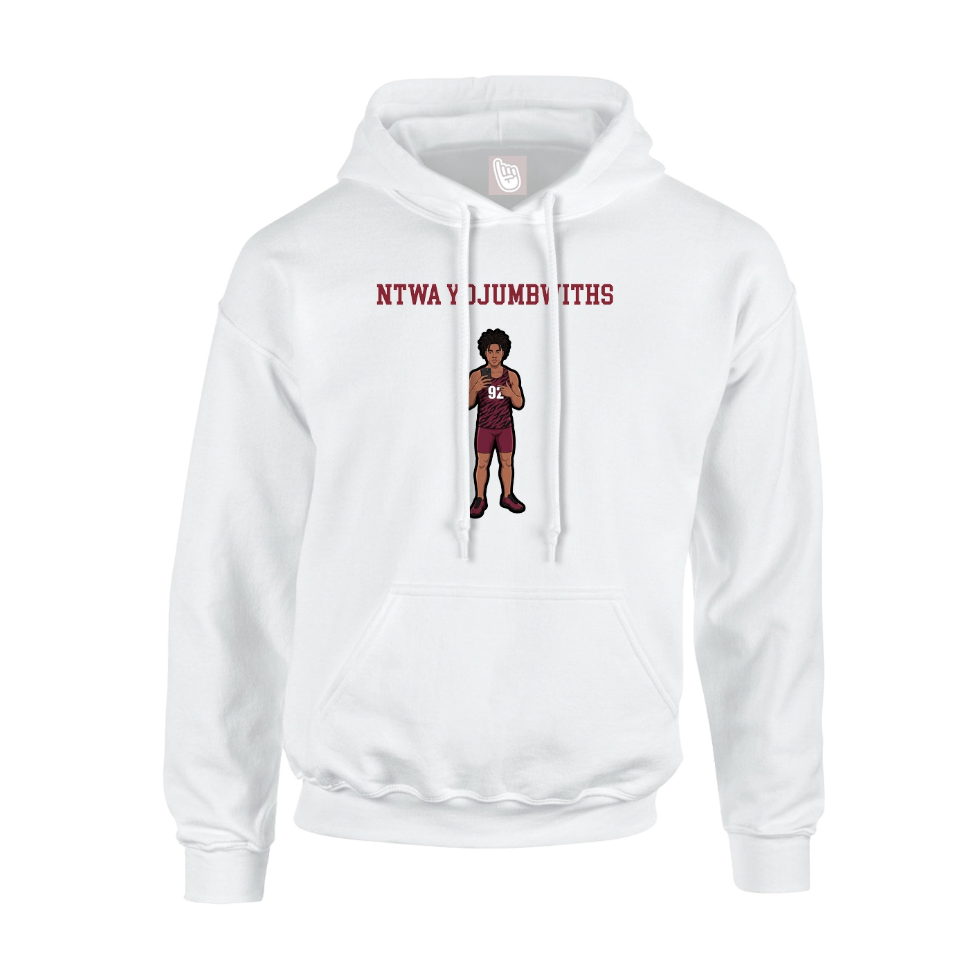 Youth Hoodie — Shirsey in White