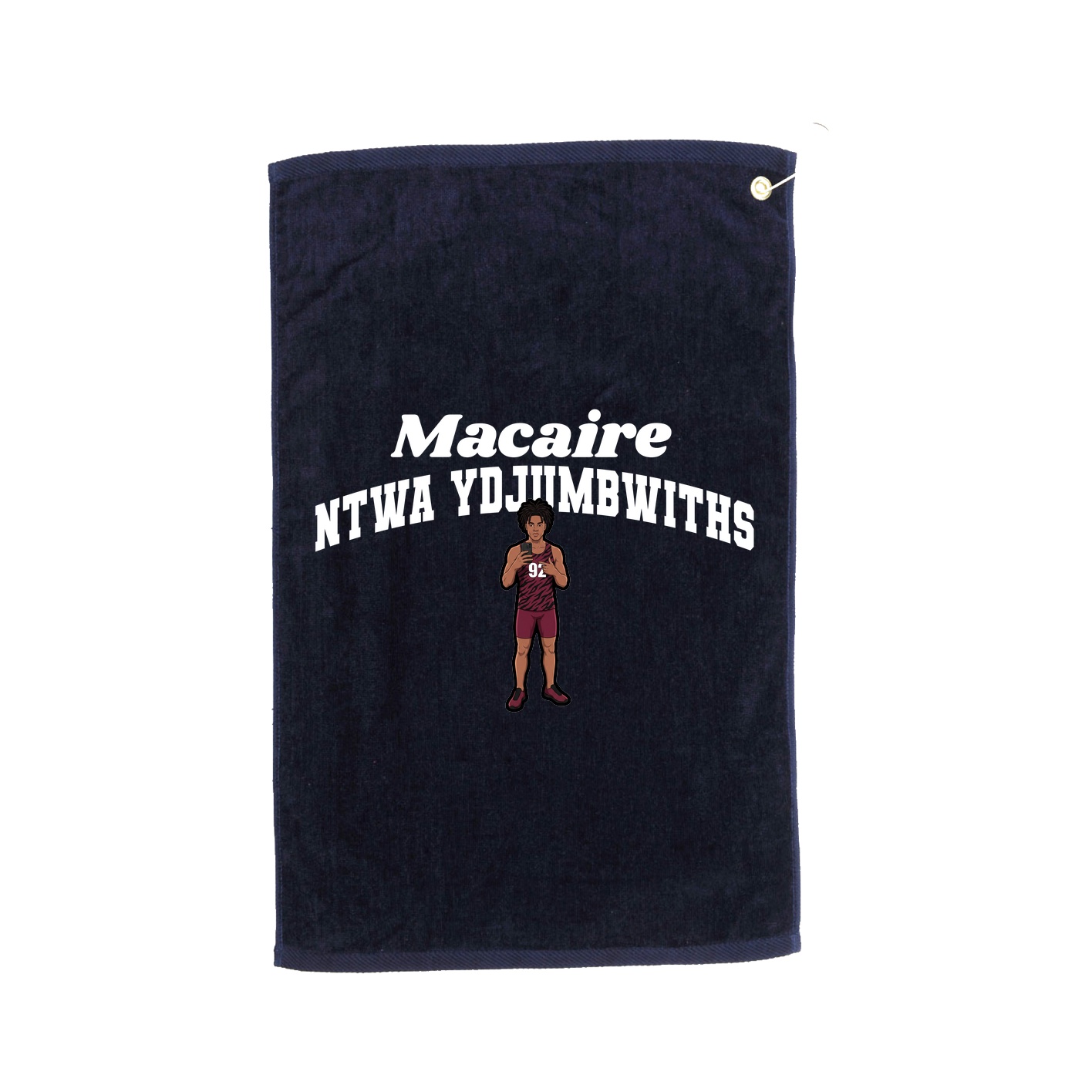 Golf Towel — Signature Arch in Navy
