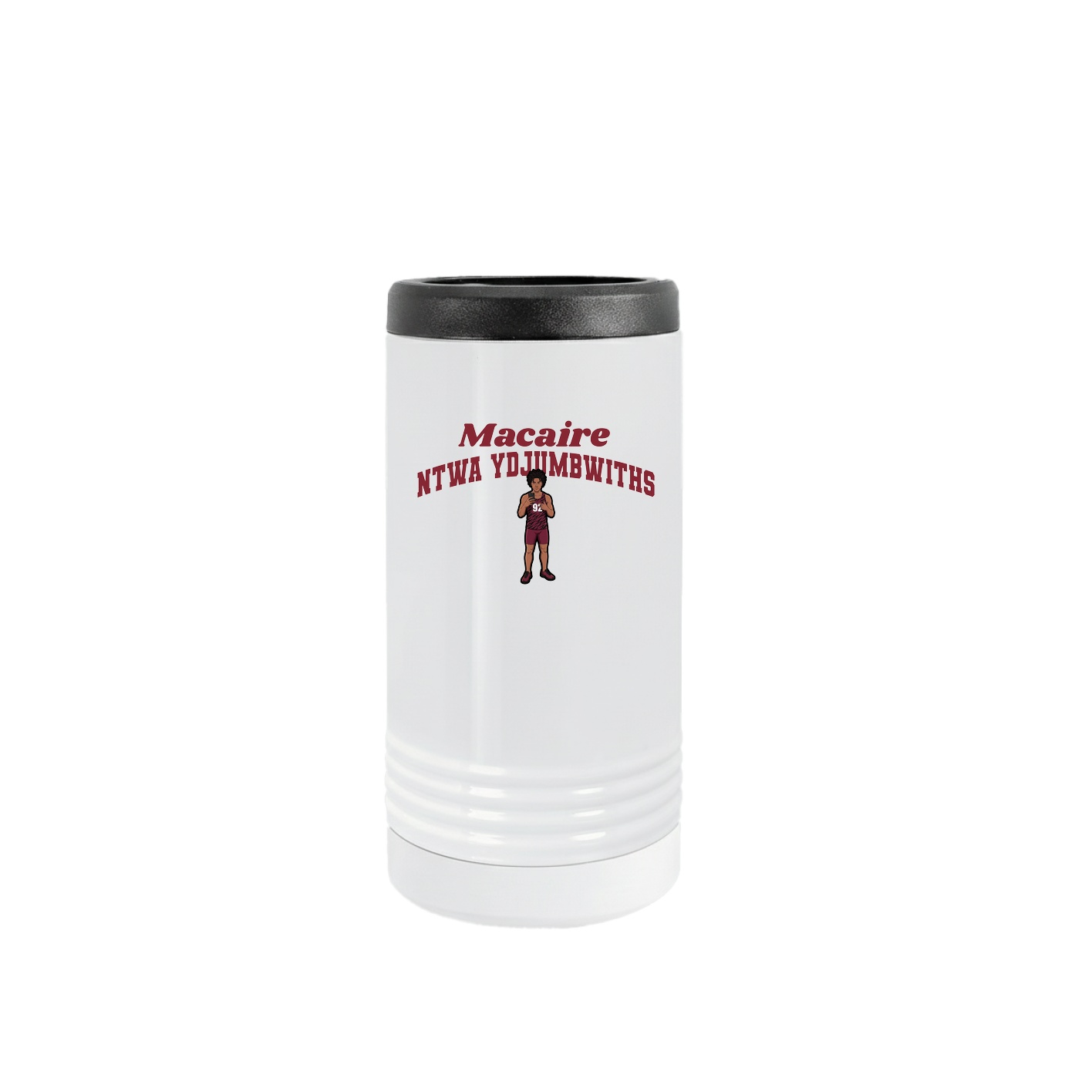 Slim Beverage Holder — Signature Arch in White