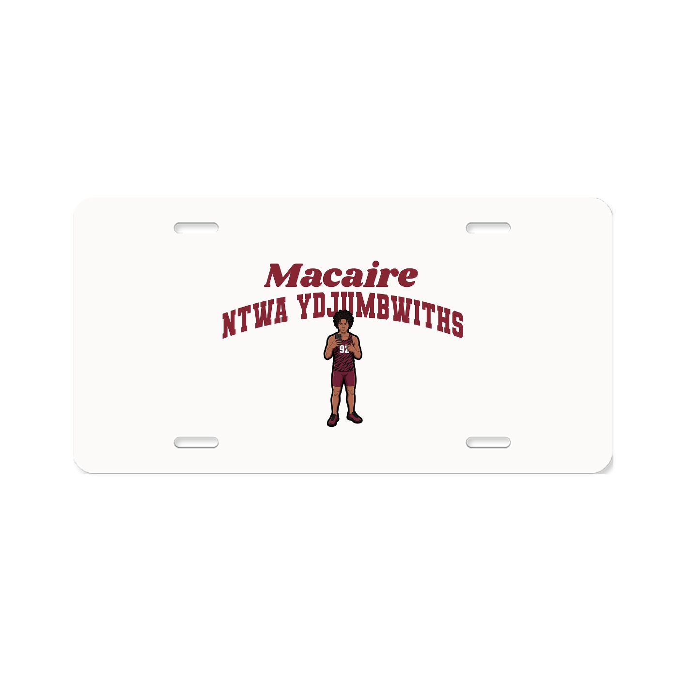 License Plate — Signature Arch in Classic