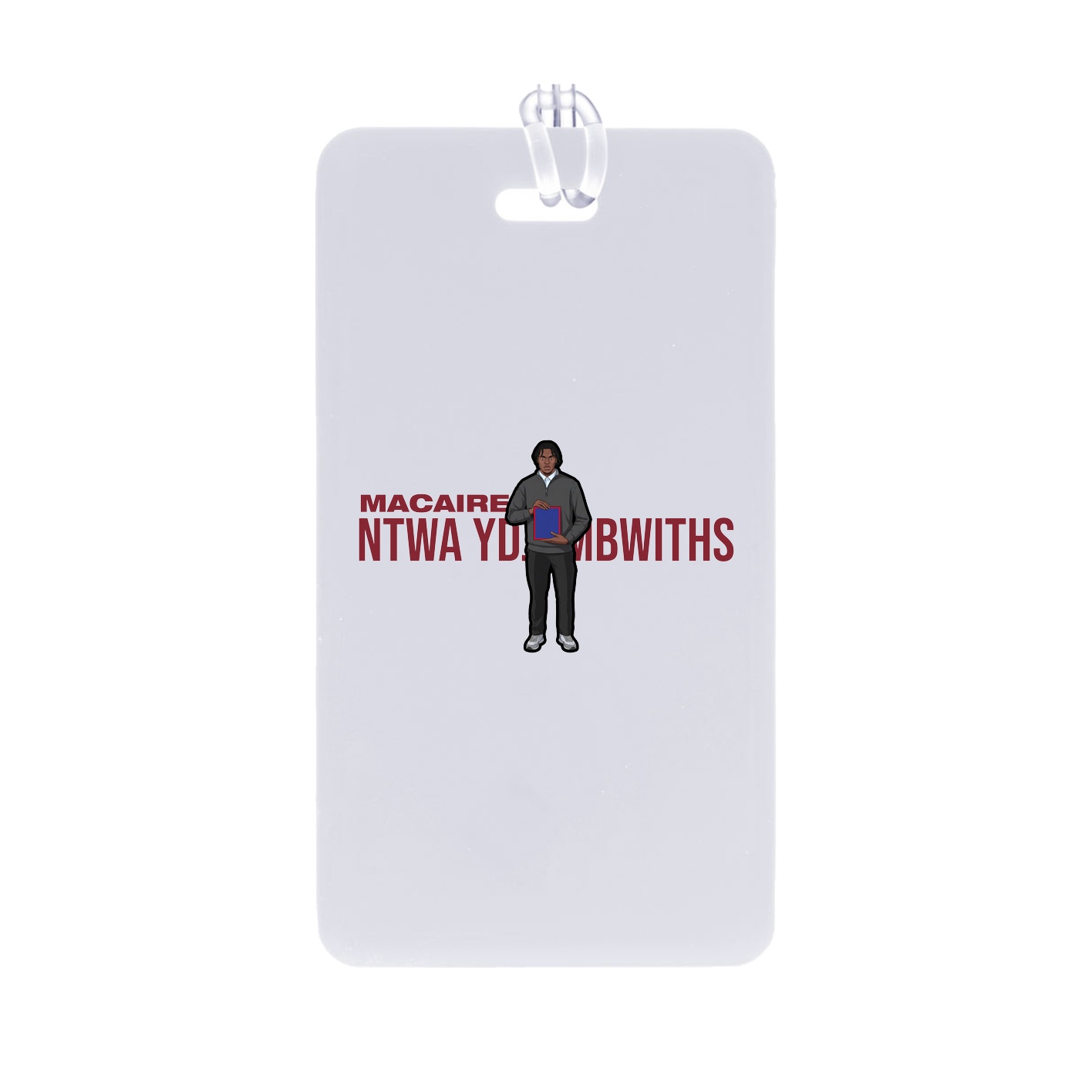 Bag Tag — Player Name in Classic
