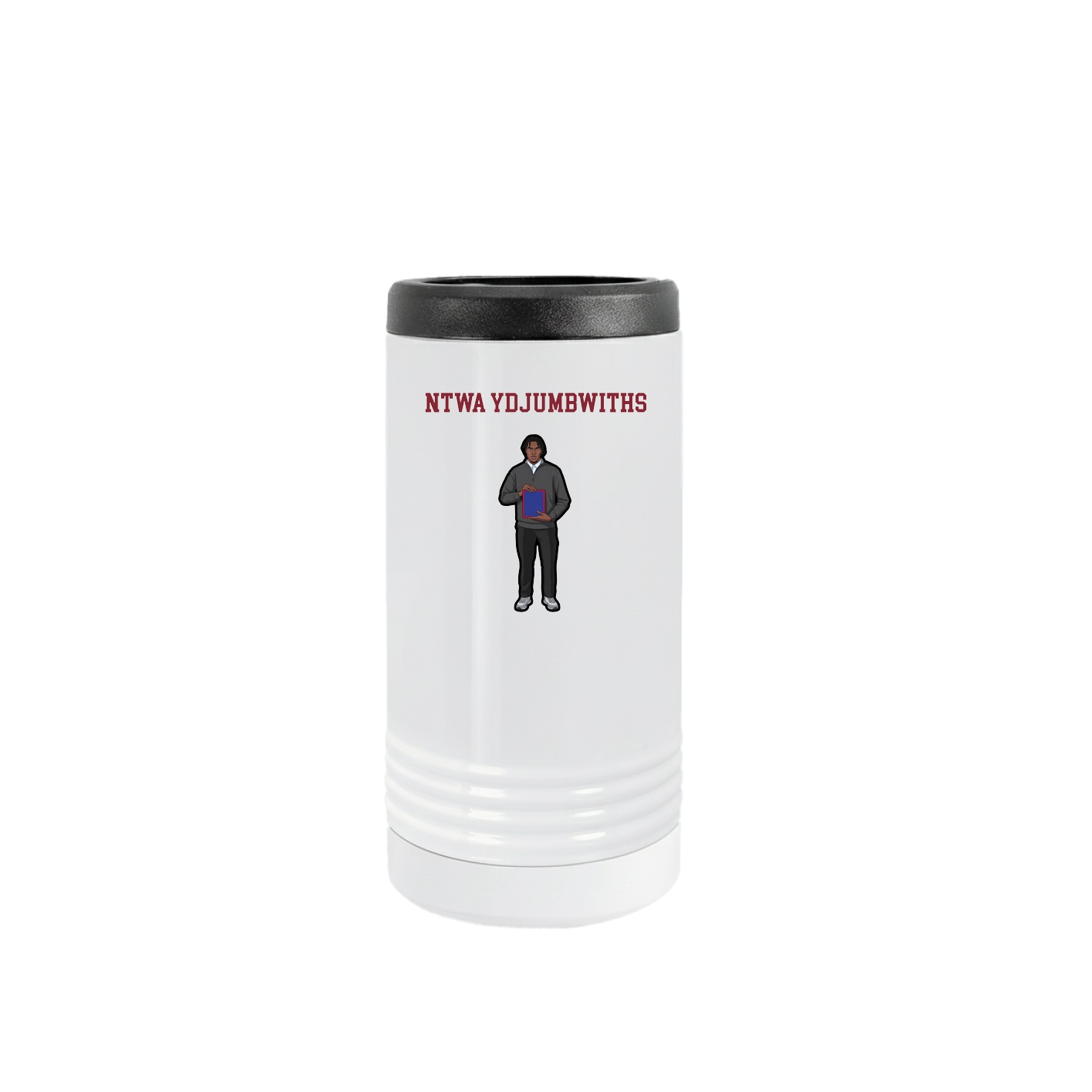 Slim Beverage Holder — Shirsey in White