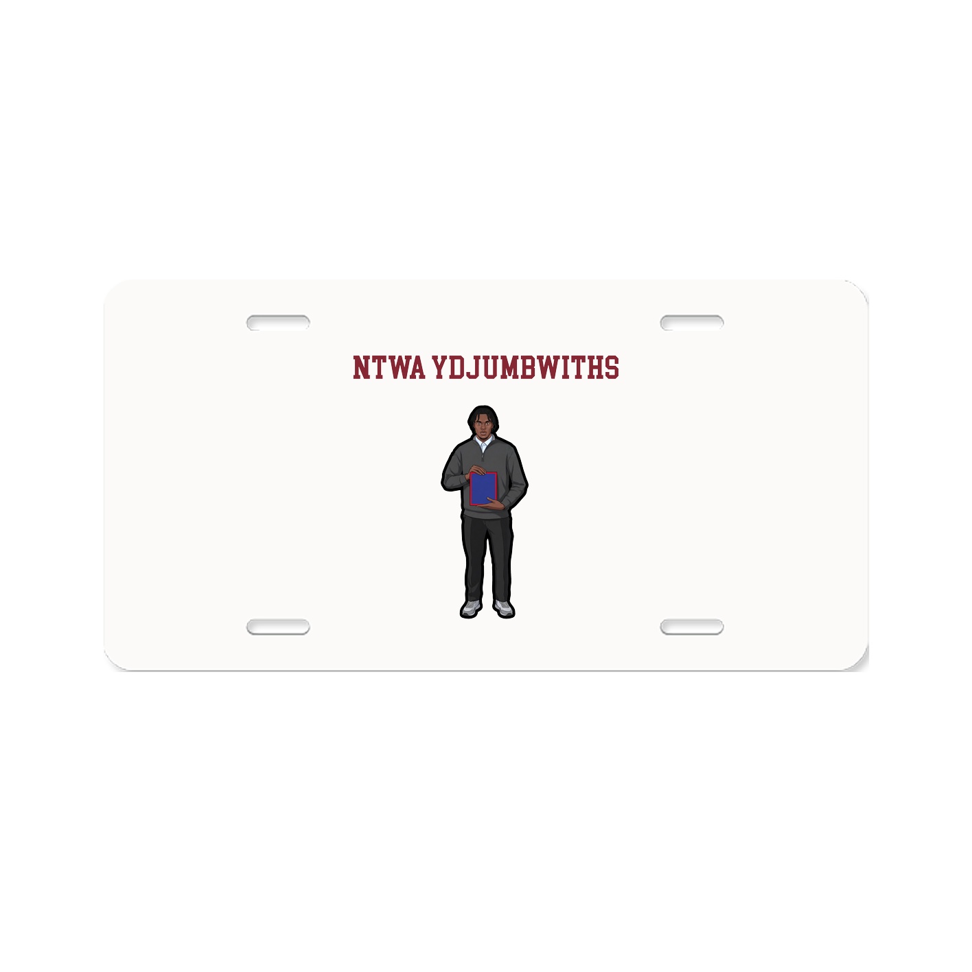 License Plate — Shirsey in Classic