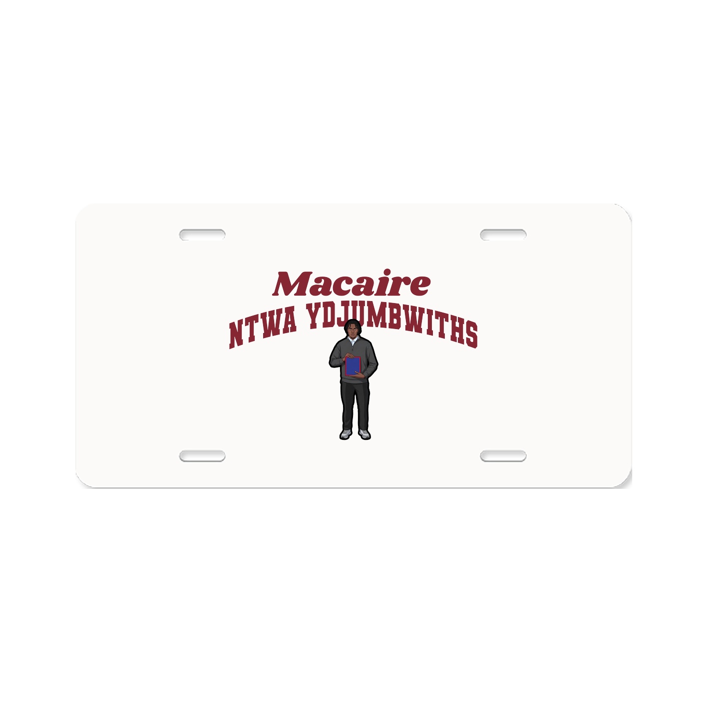 License Plate — Signature Arch in Classic