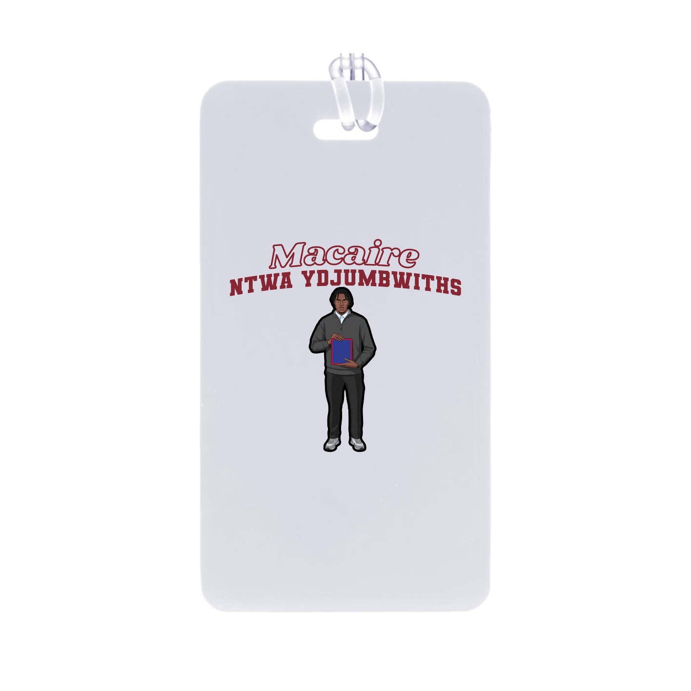 Bag Tag — Name Arch in Classic