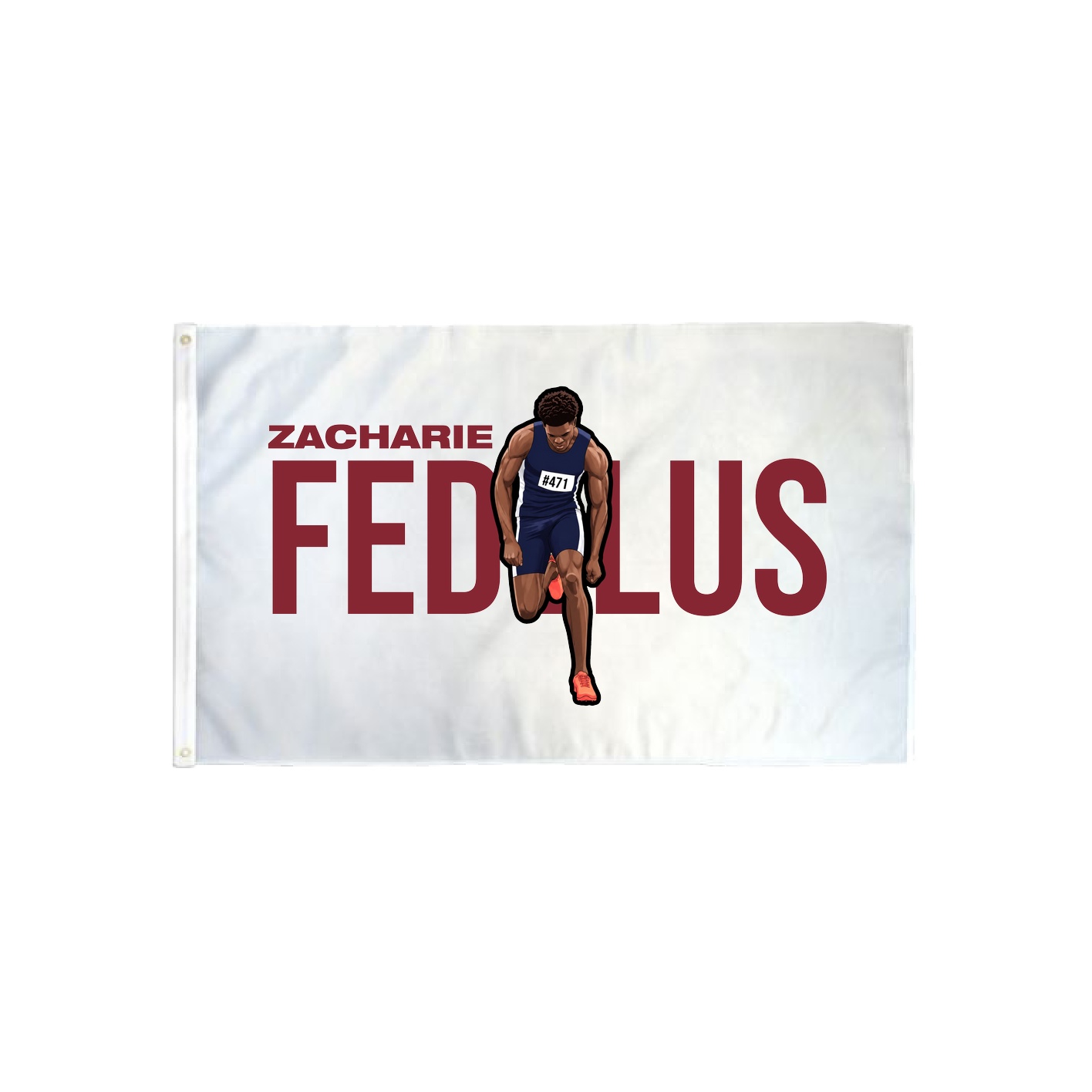 3x5 Flag — Player Name in Classic
