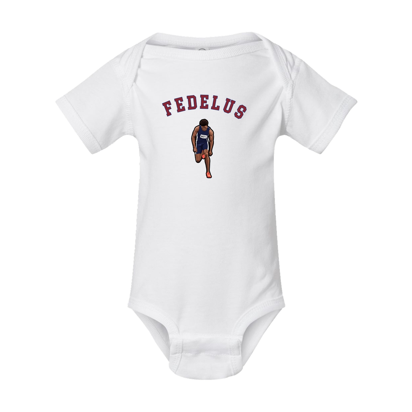 Baby Onesie — Shirsey Arch in White