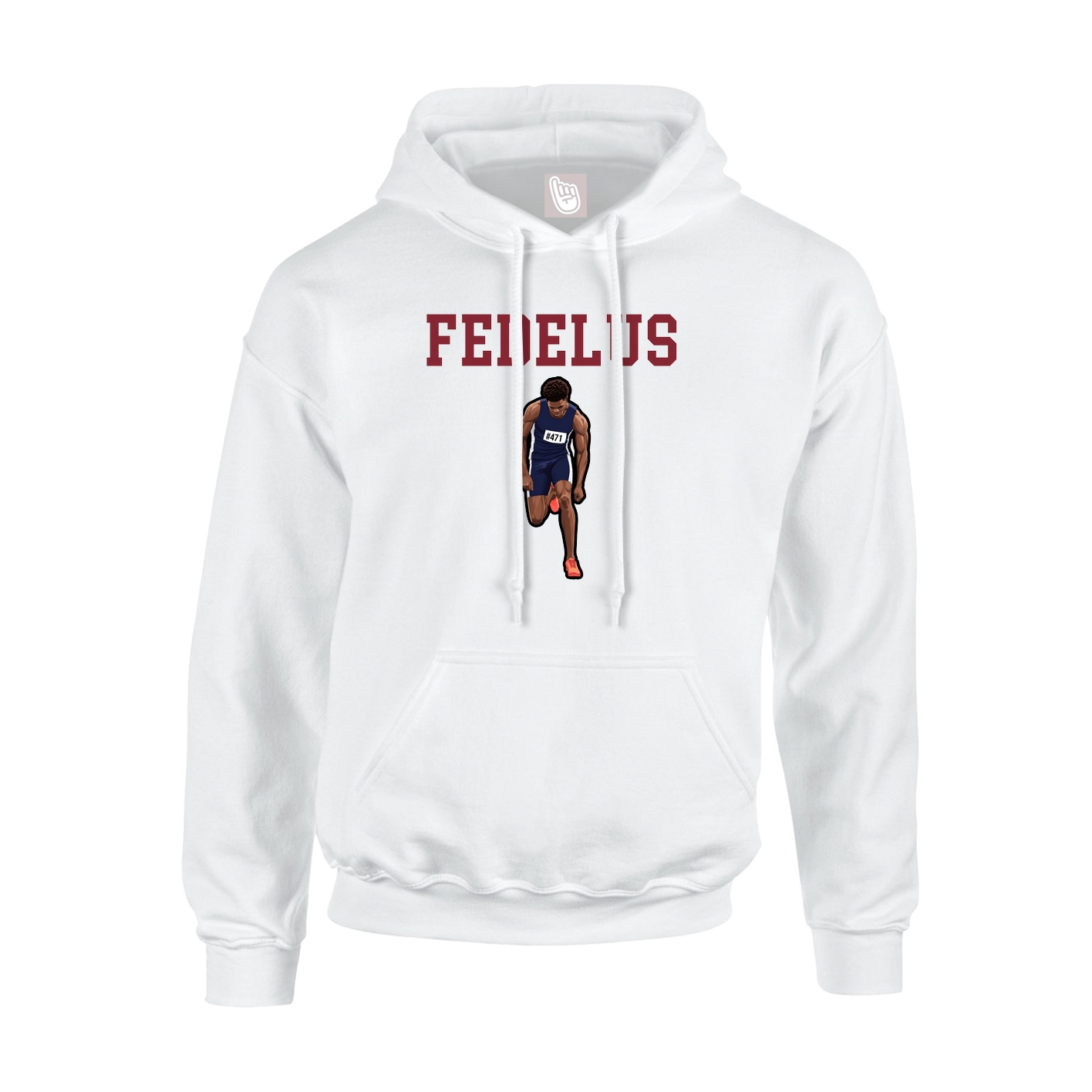 Youth Hoodie — Shirsey in White