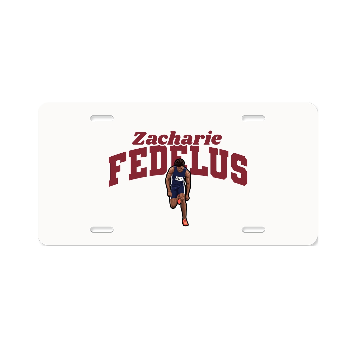 License Plate — Signature Arch in Classic